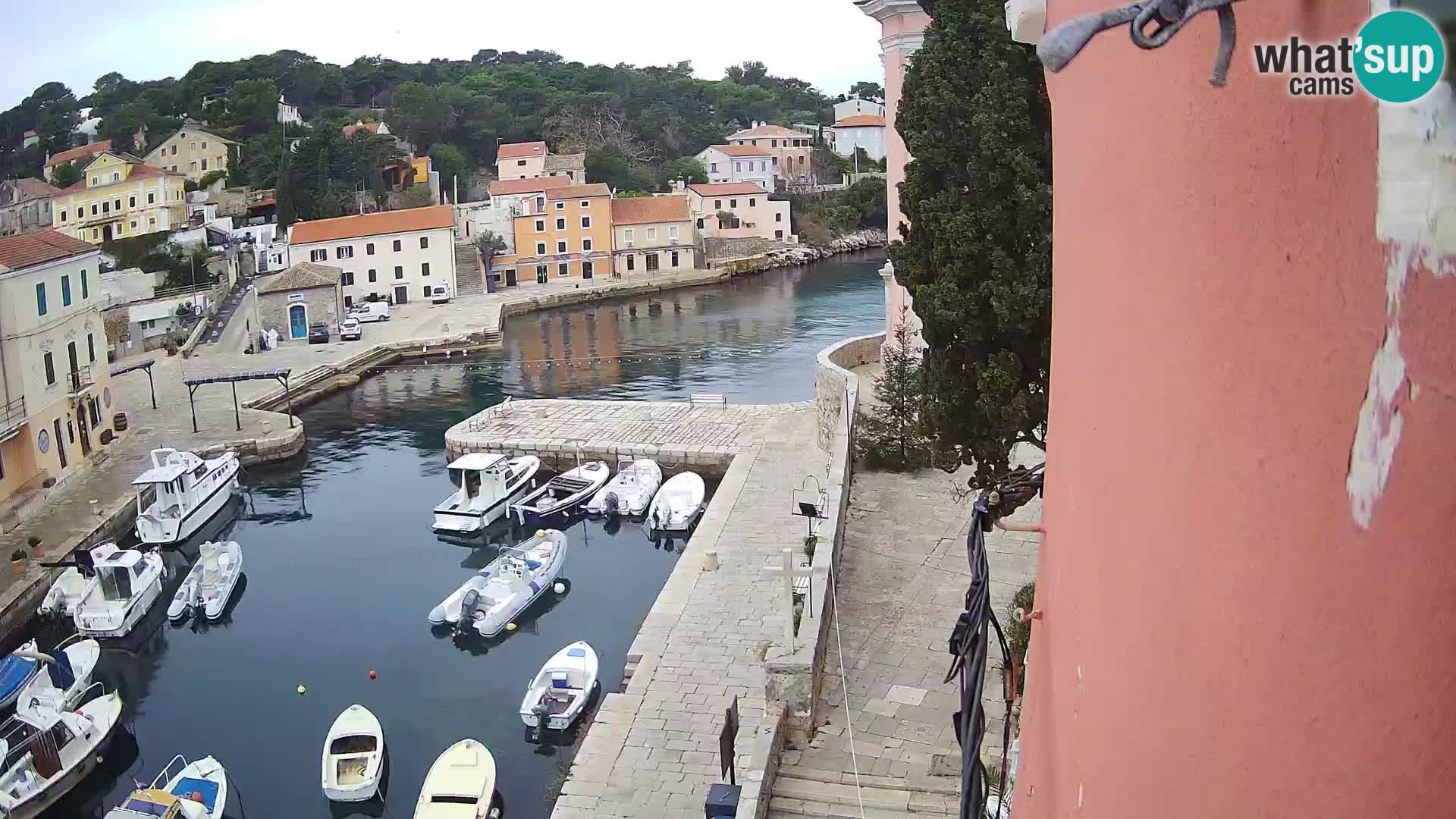 Veli Lošinj web kamera – trgič