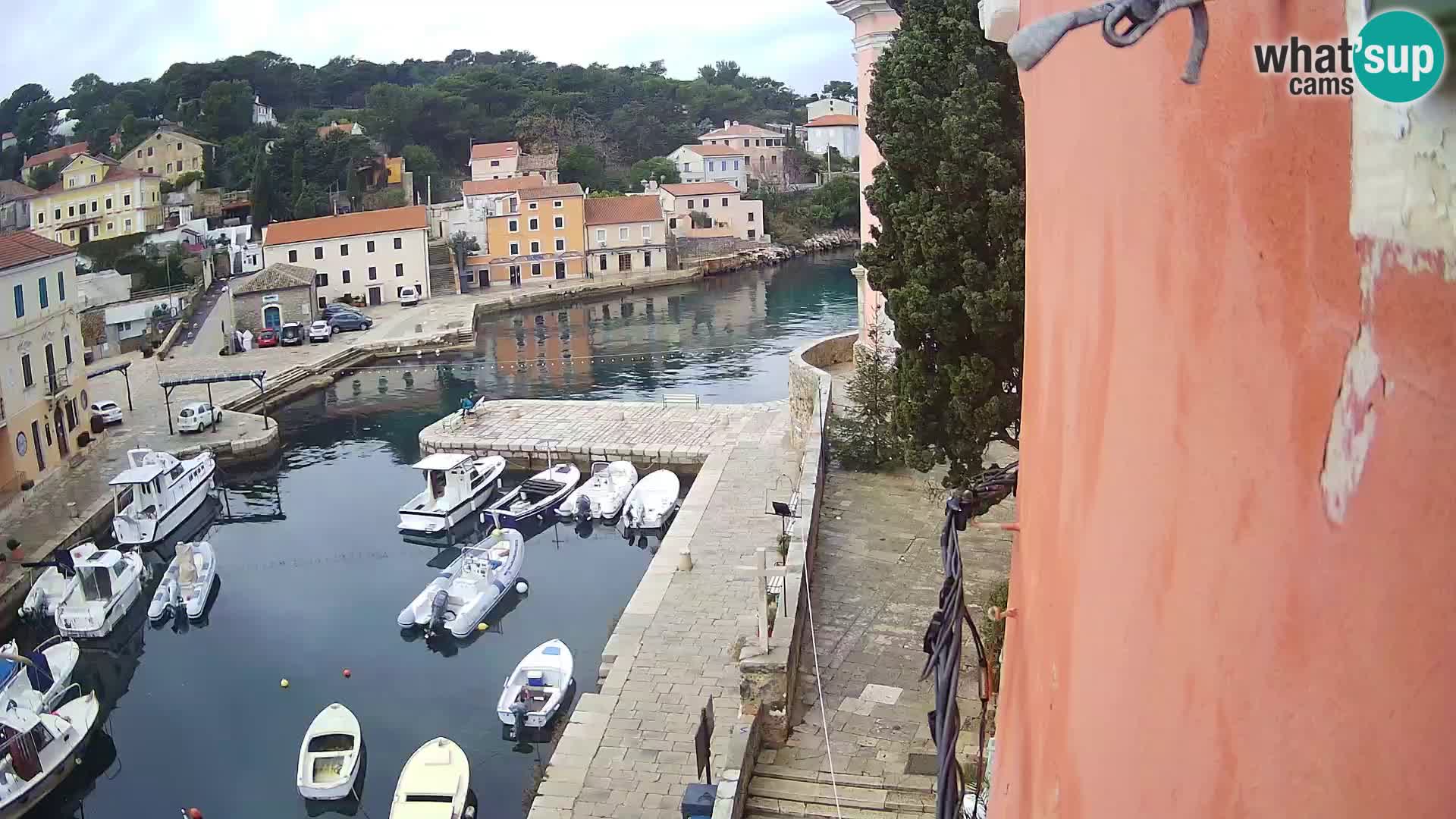 Veli Lošinj web kamera – trgič