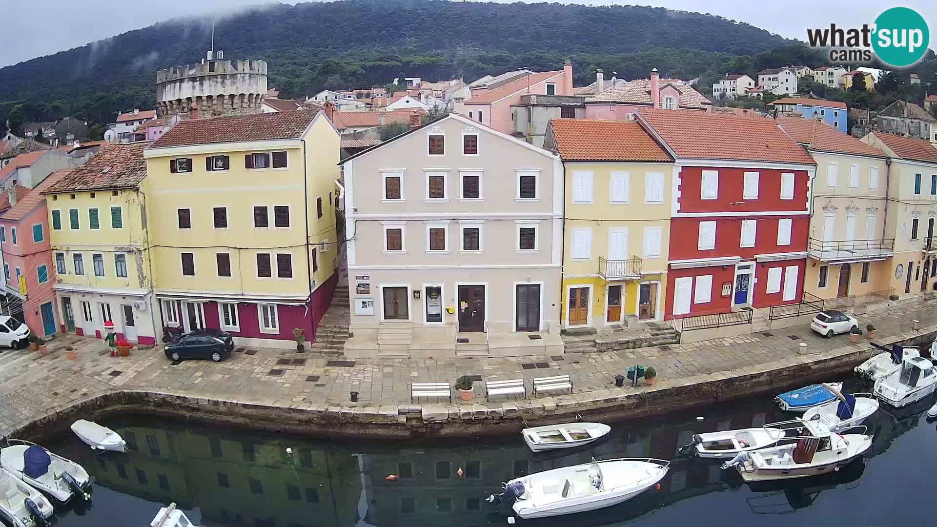 Veli Lošinj web kamera – trgič