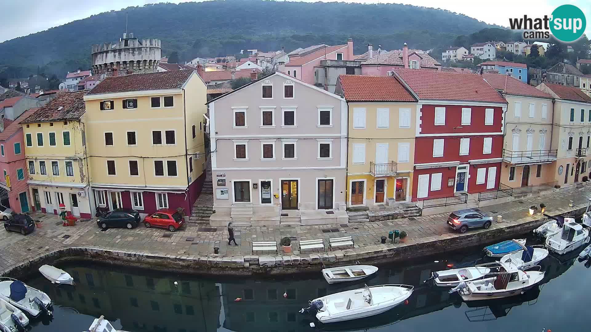 Veli Lošinj camera en vivo – plaza