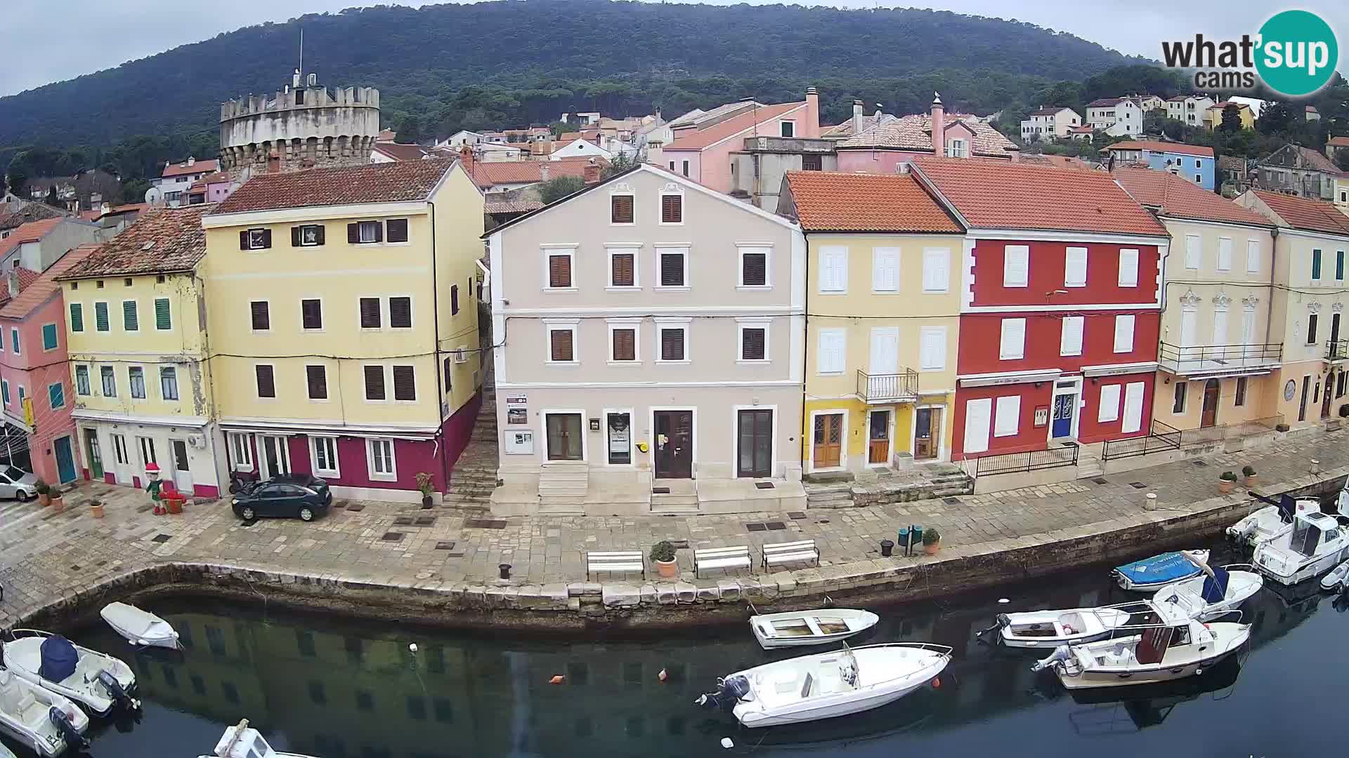 Veli Lošinj camera en vivo – plaza