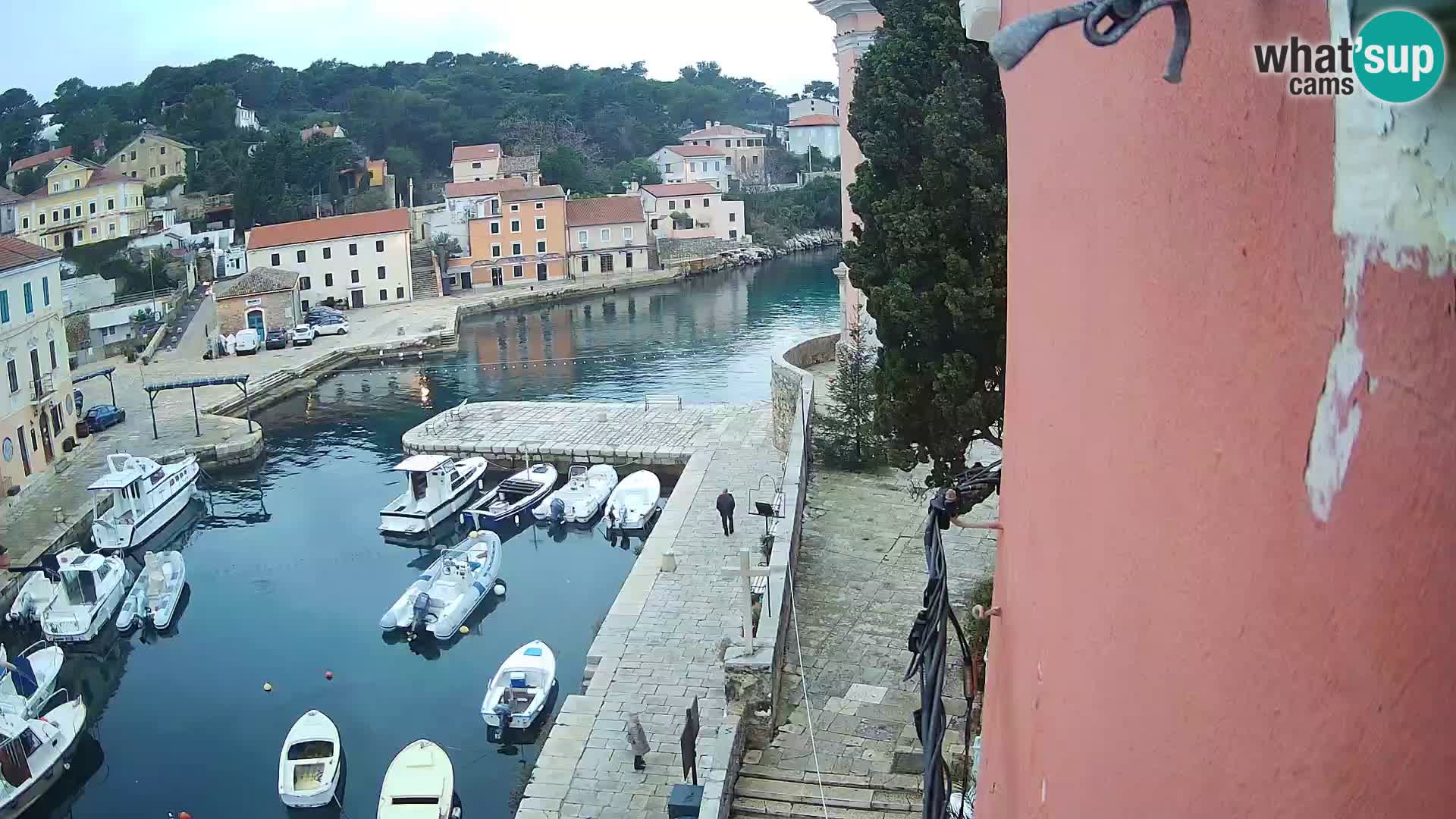 Veli Lošinj camera en vivo – plaza