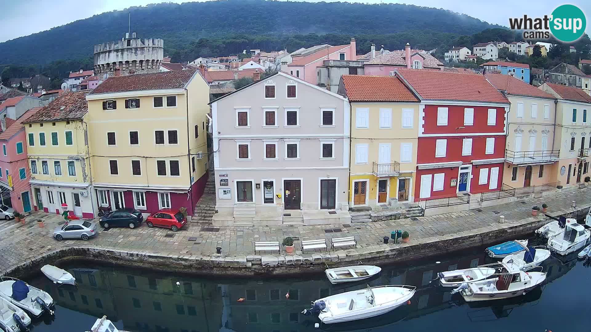 Veli Lošinj web kamera – trgič