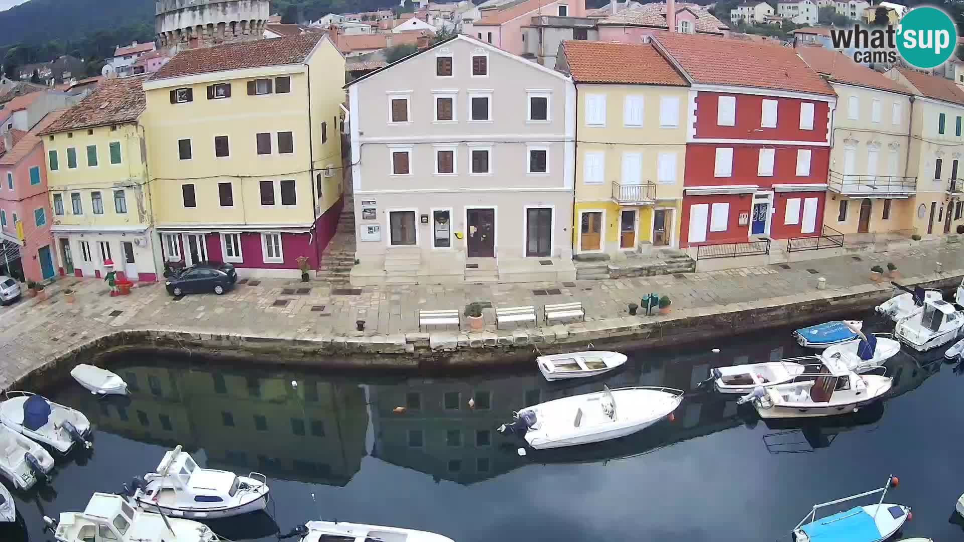 Veli Lošinj spletna kamera – trg