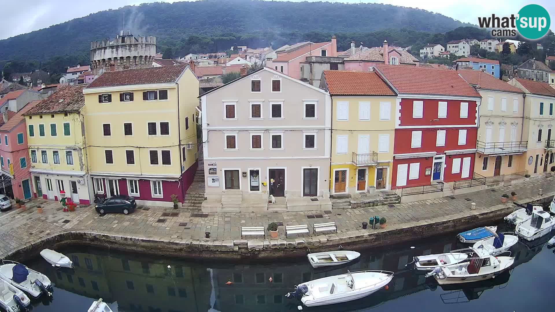 Veli Lošinj web kamera – trgič