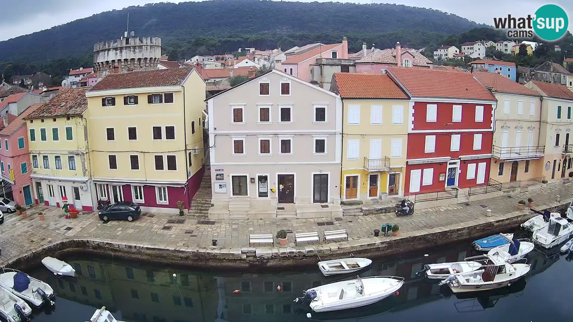 Veli Lošinj web kamera – trgič