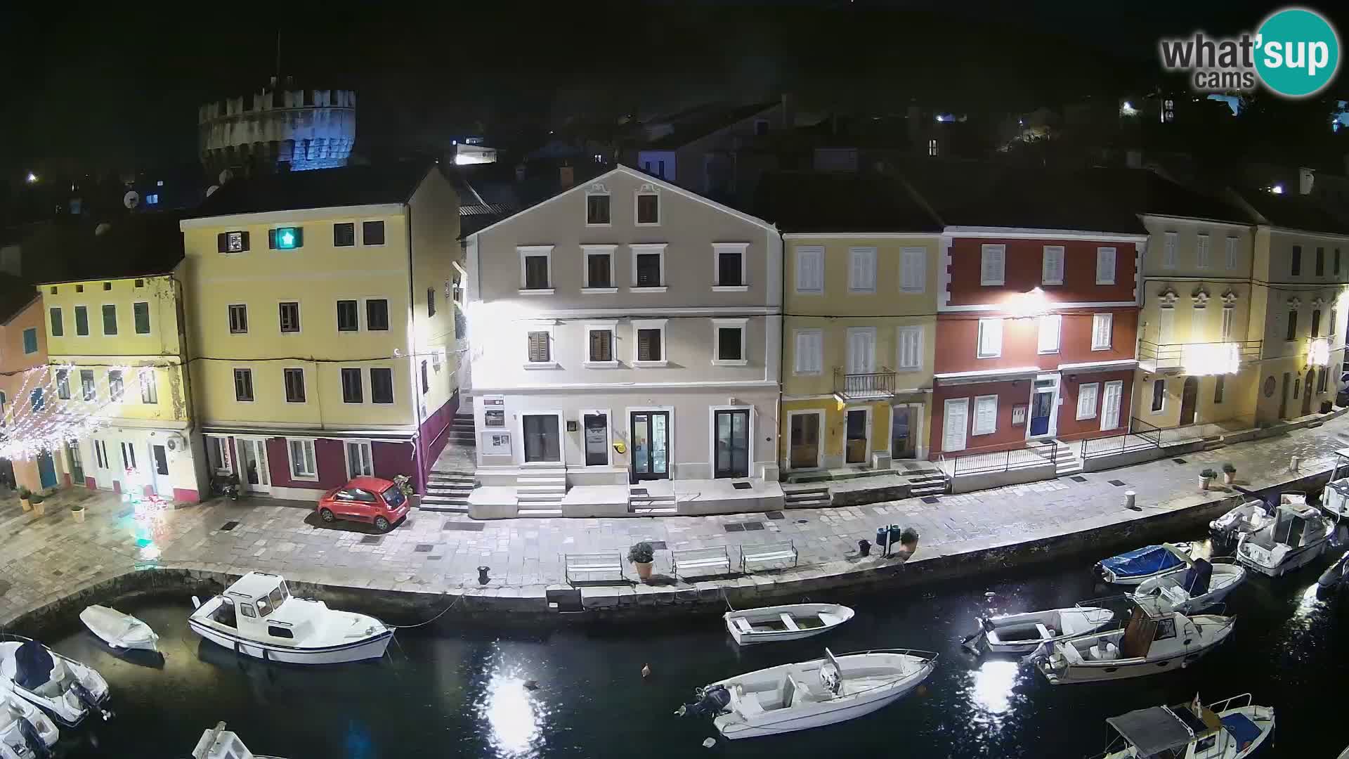 Veli Lošinj web kamera – trgič