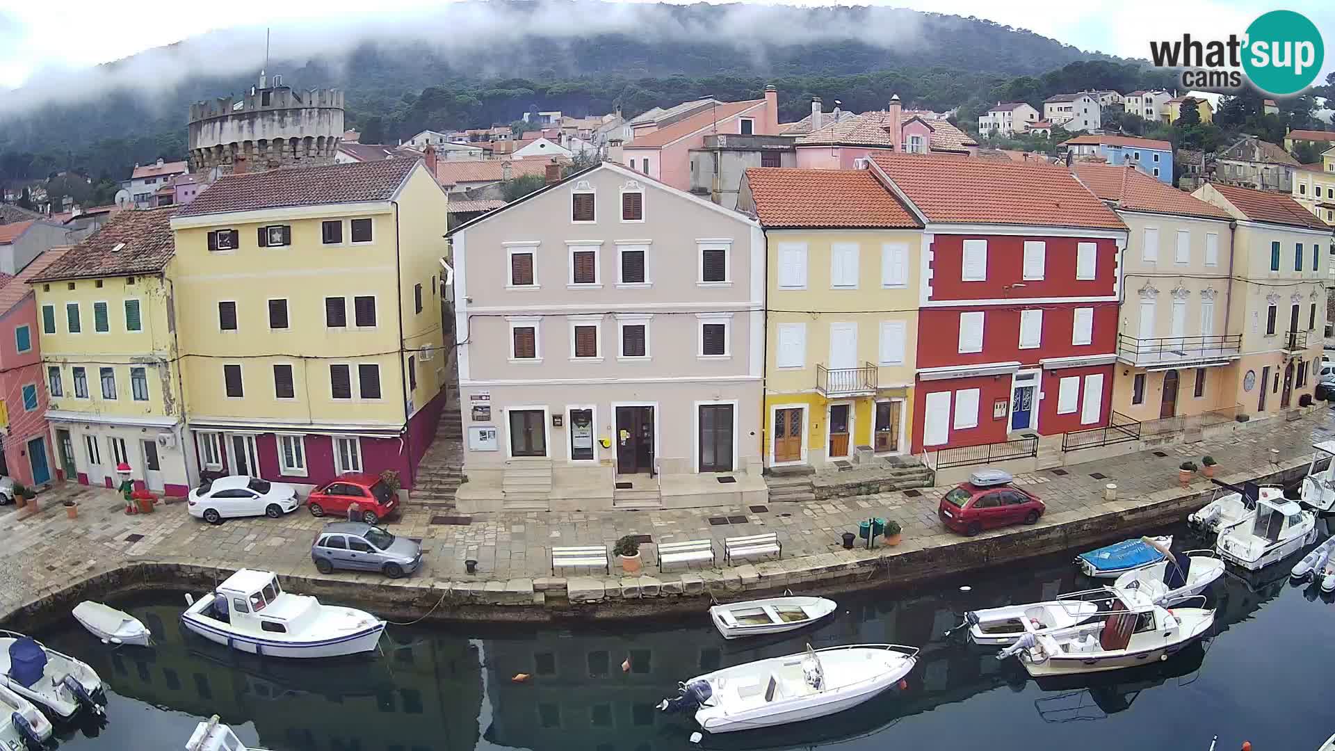 Veli Lošinj spletna kamera – trg