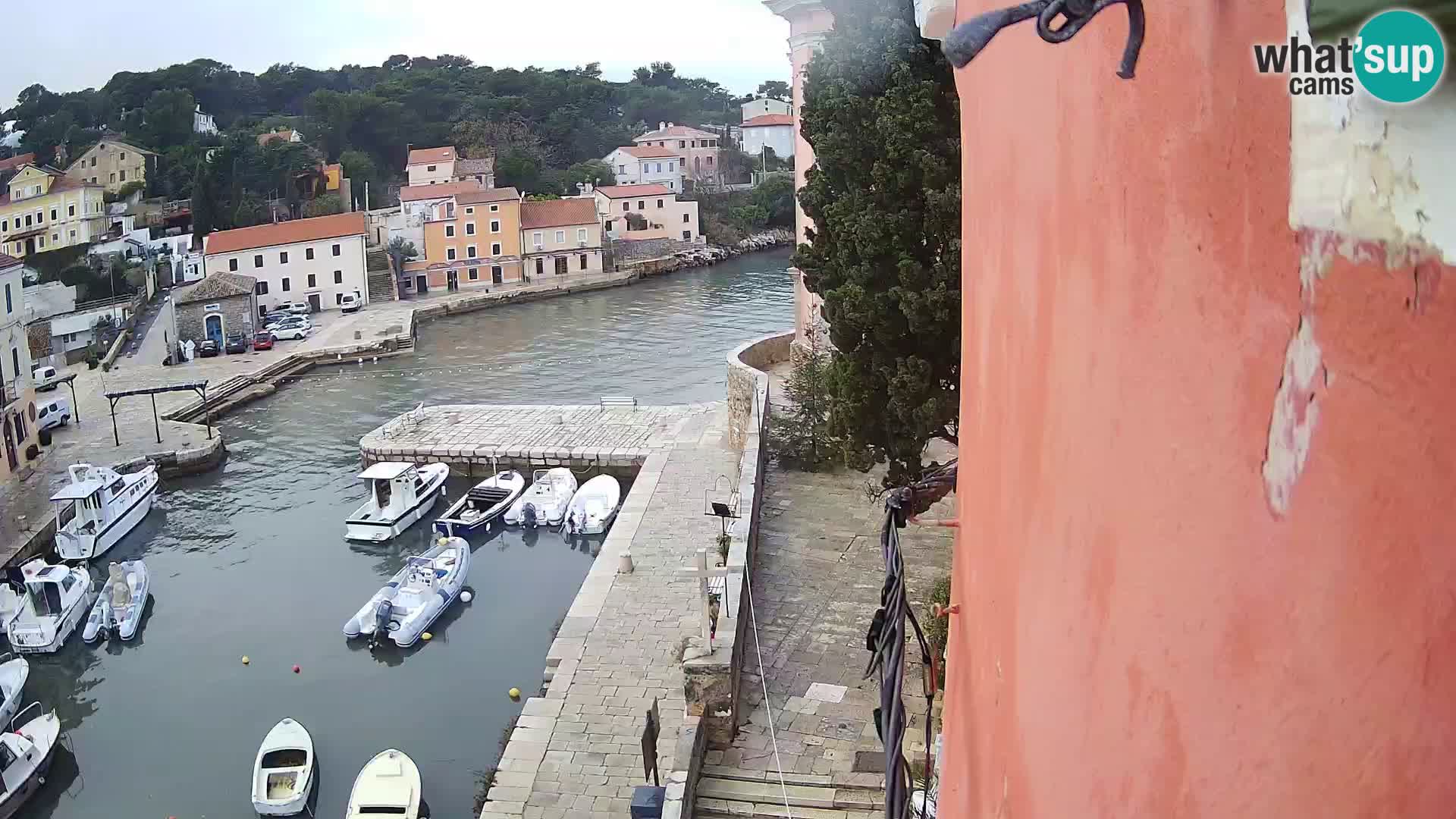 Veli Lošinj camera en vivo – plaza