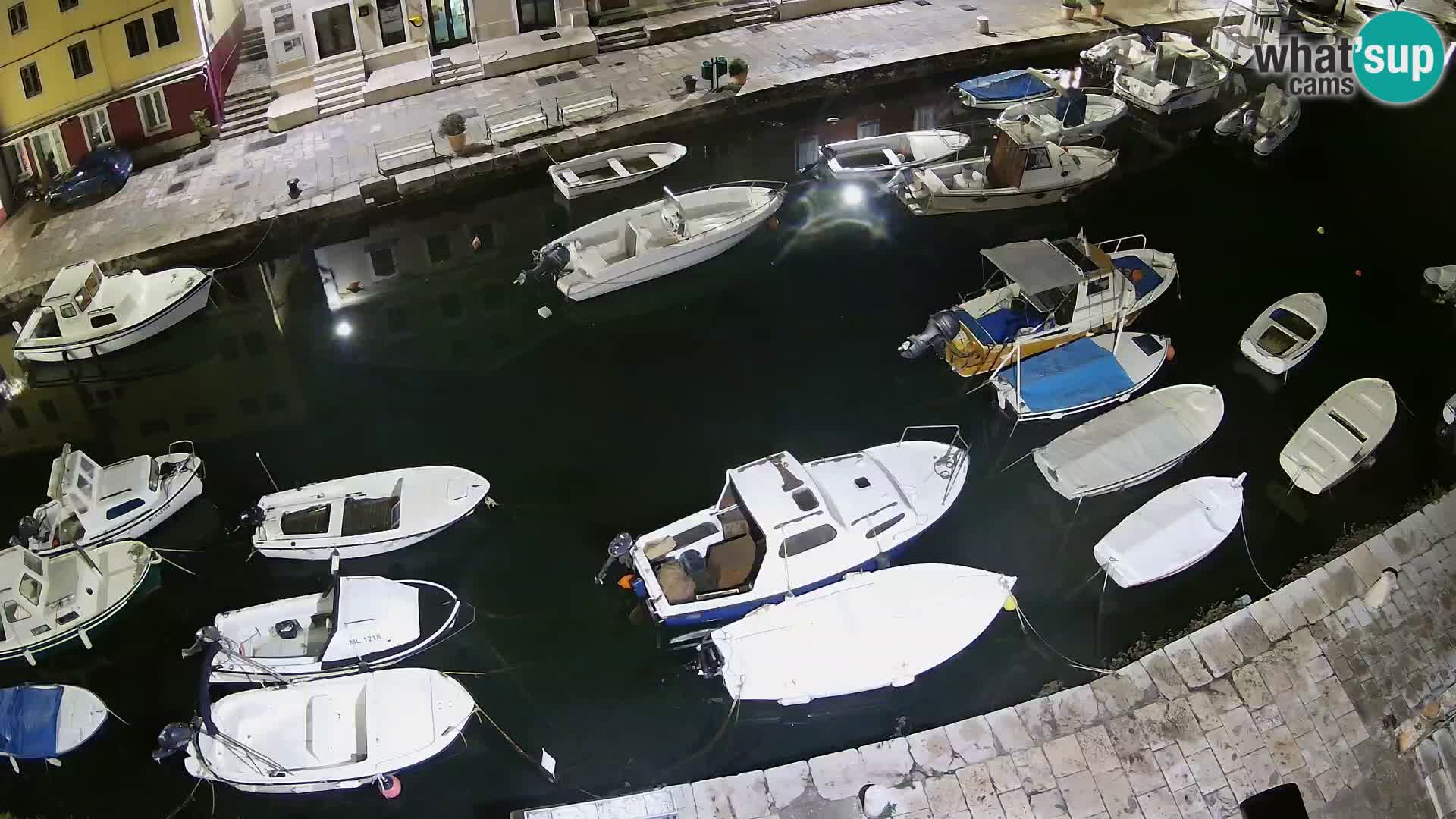 Lussingrande webcam – Piazzetta