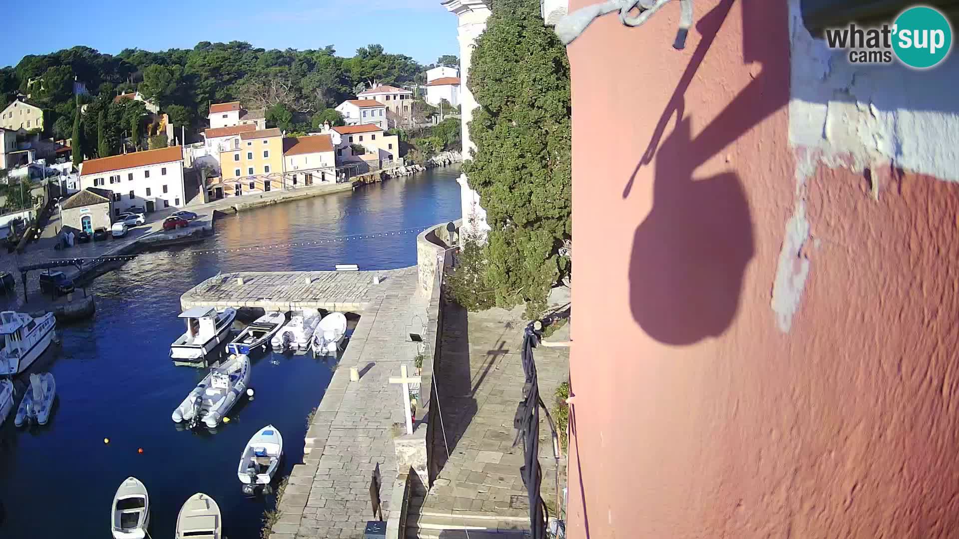 Veli Lošinj web kamera – trgič