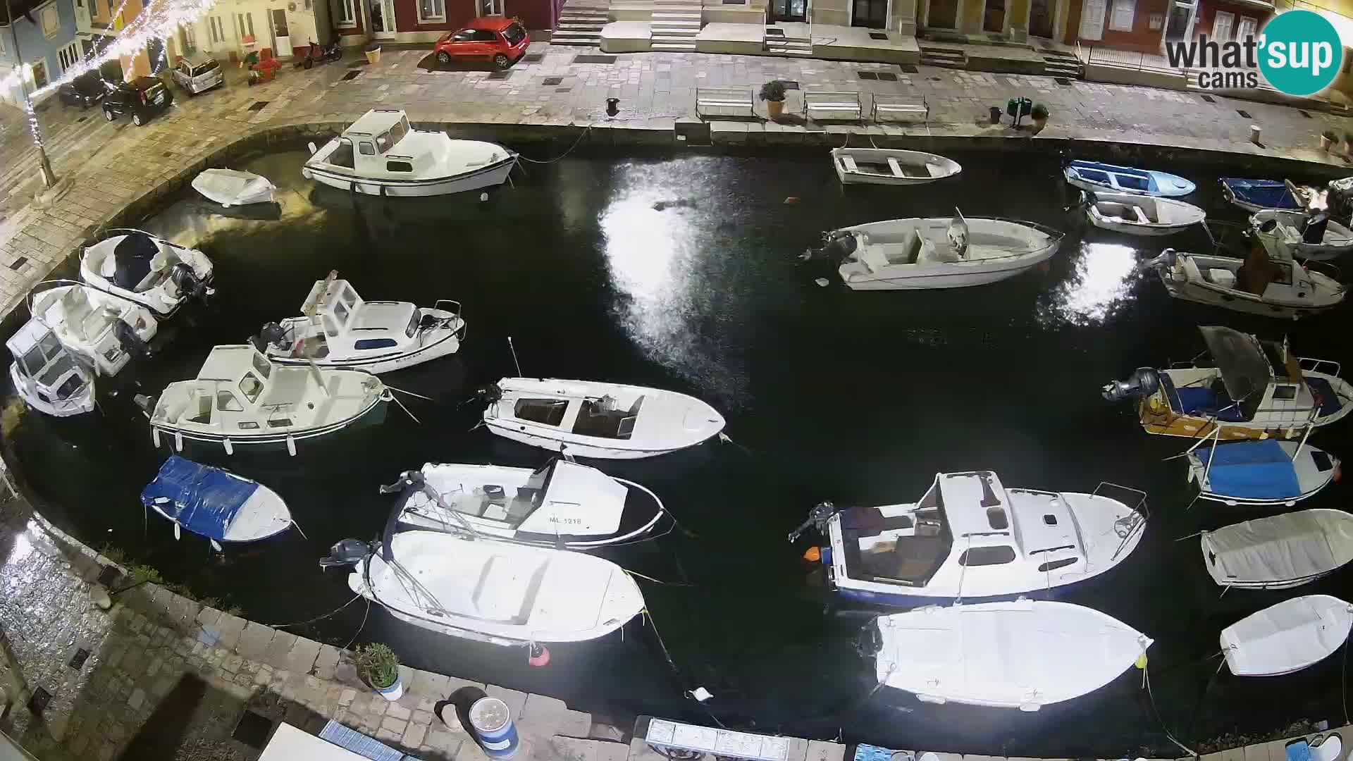 Veli Lošinj camera en vivo – plaza