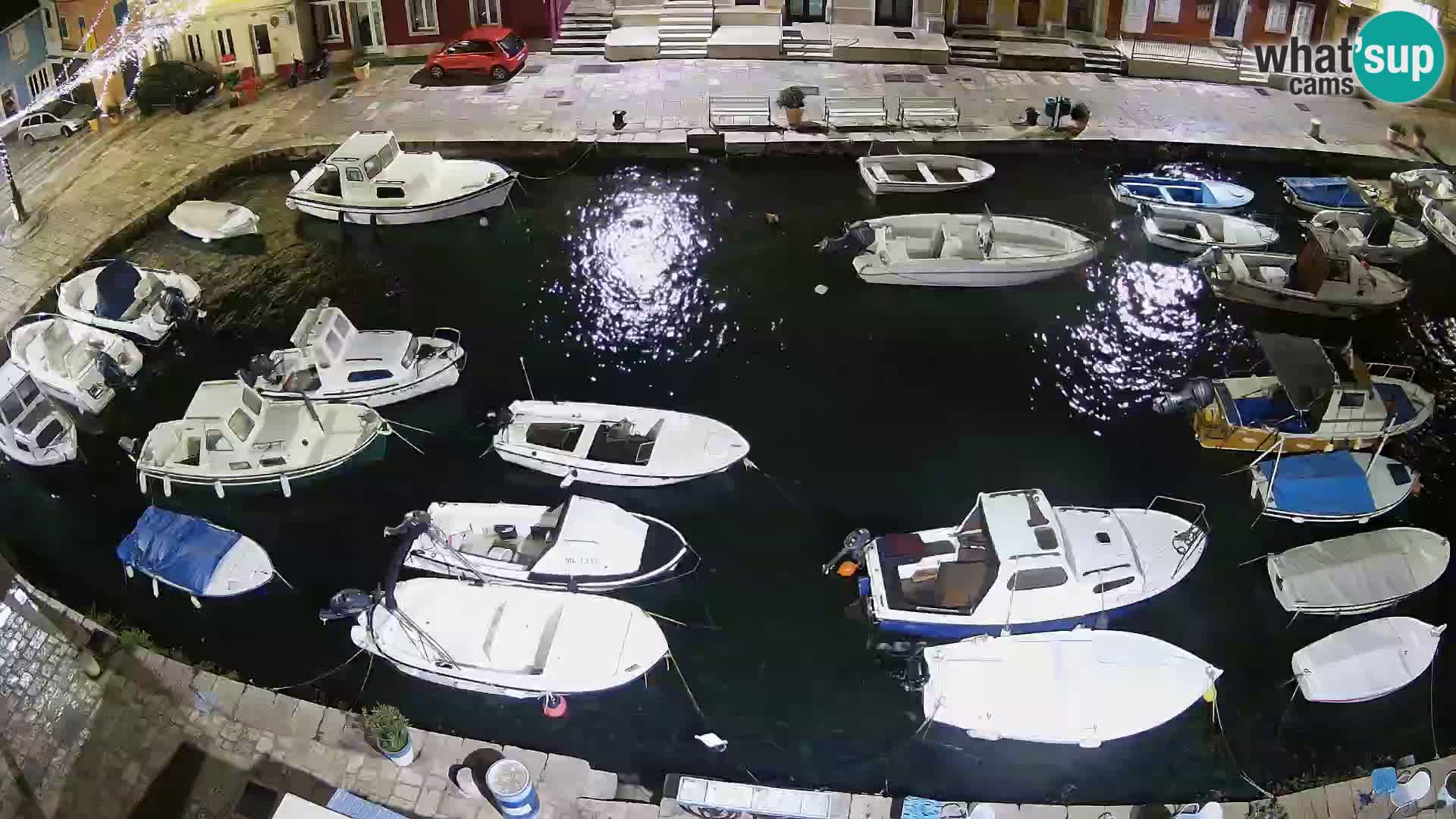 Veli Lošinj camera en vivo – plaza