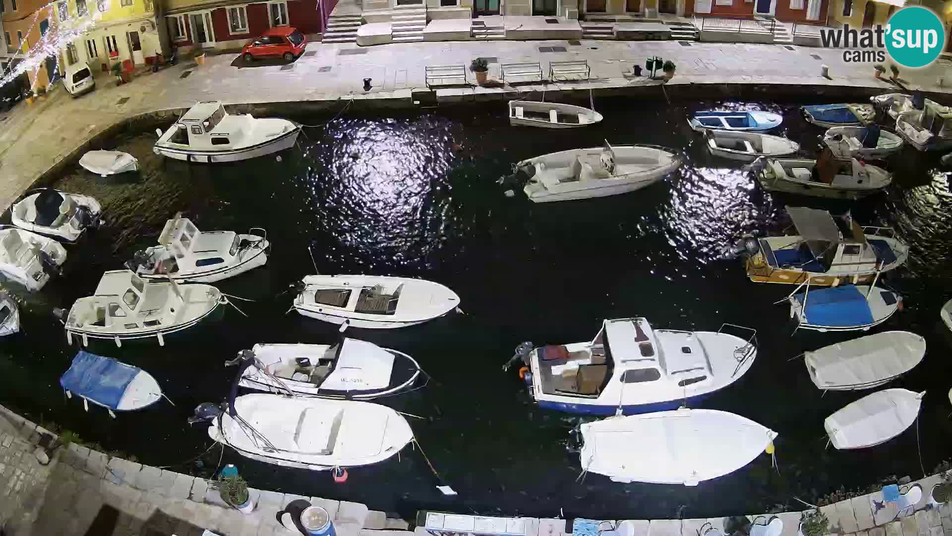 Veli Lošinj web kamera – trgič