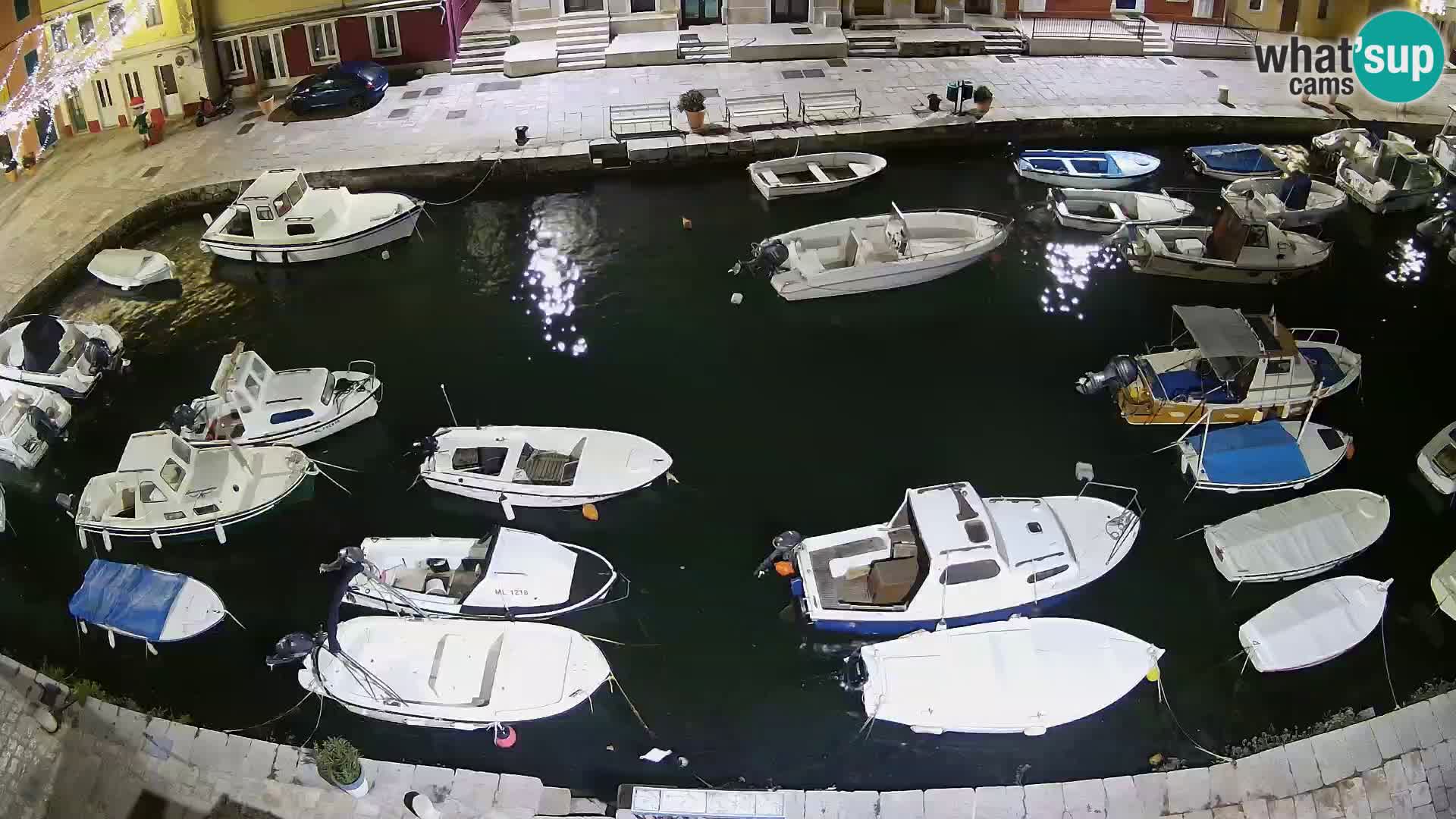 Lussingrande webcam – Piazzetta