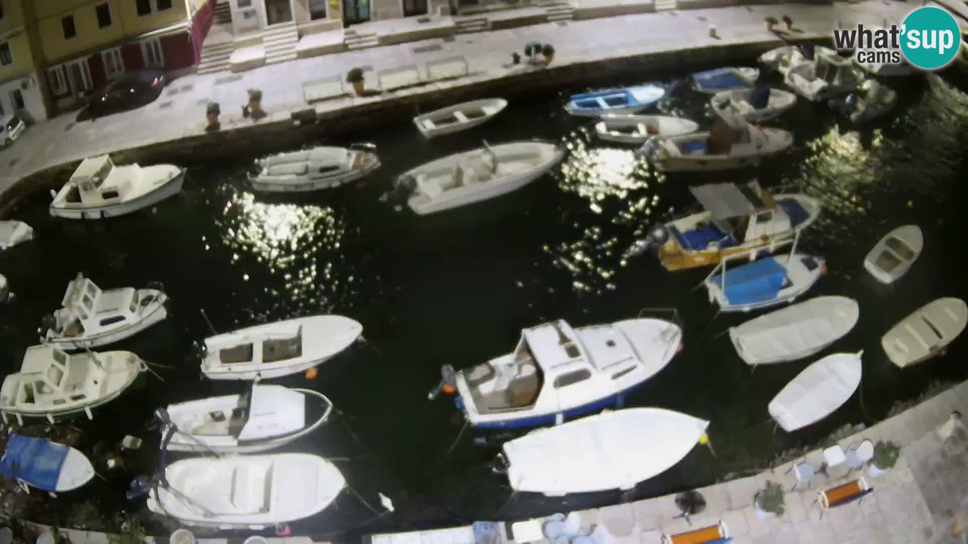 Veli Lošinj camera en vivo – plaza