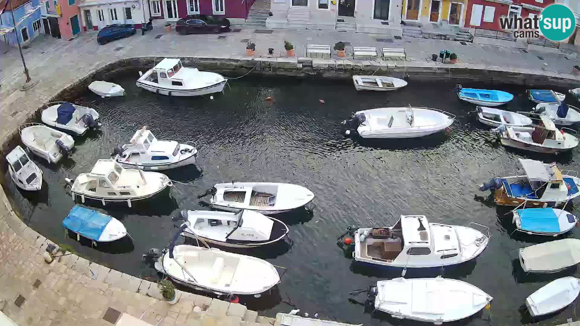 Veli Lošinj web kamera – trgič