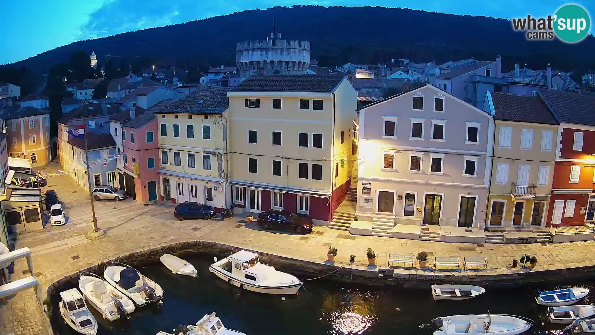 Veli Lošinj camera en vivo – plaza