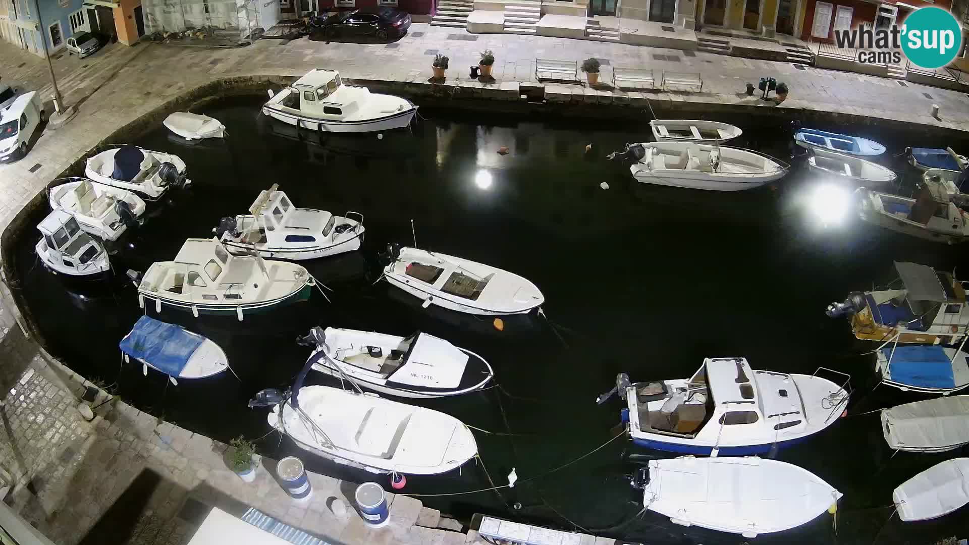 Veli Lošinj camera en vivo – plaza