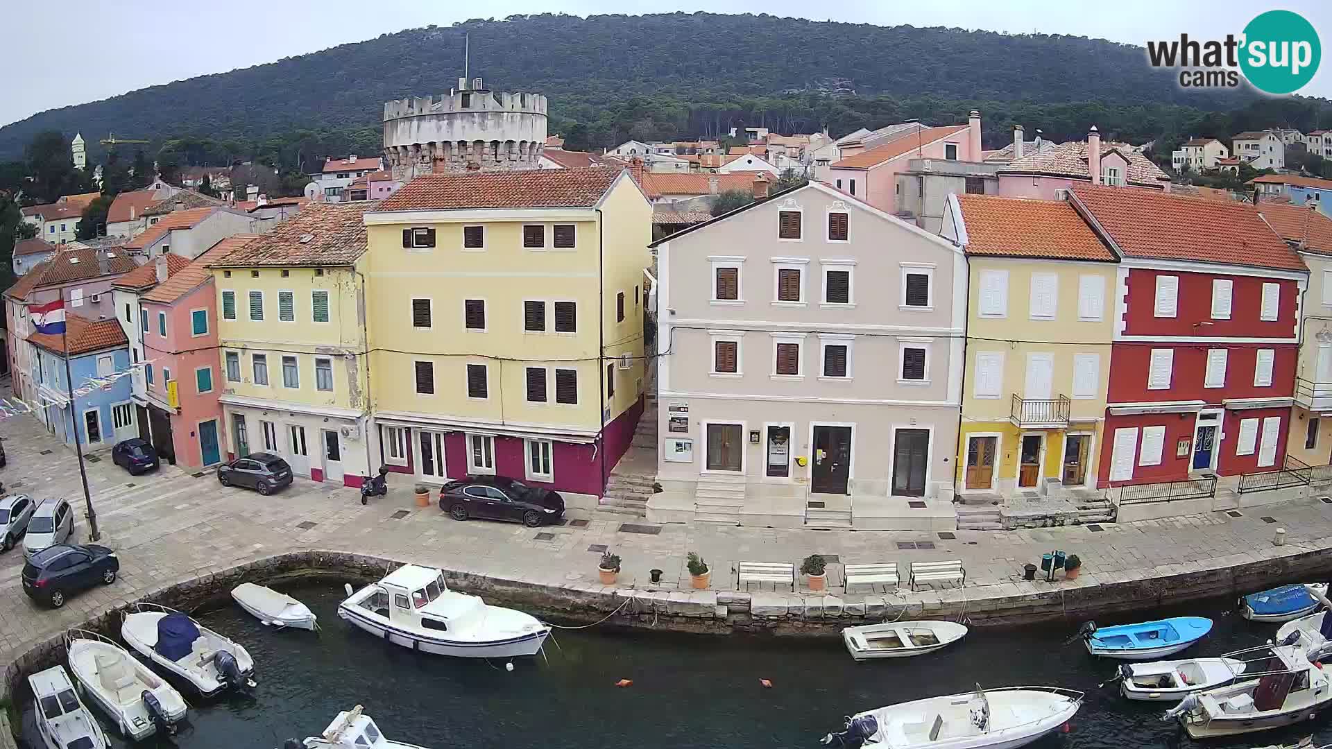 Veli Lošinj camera en vivo – plaza