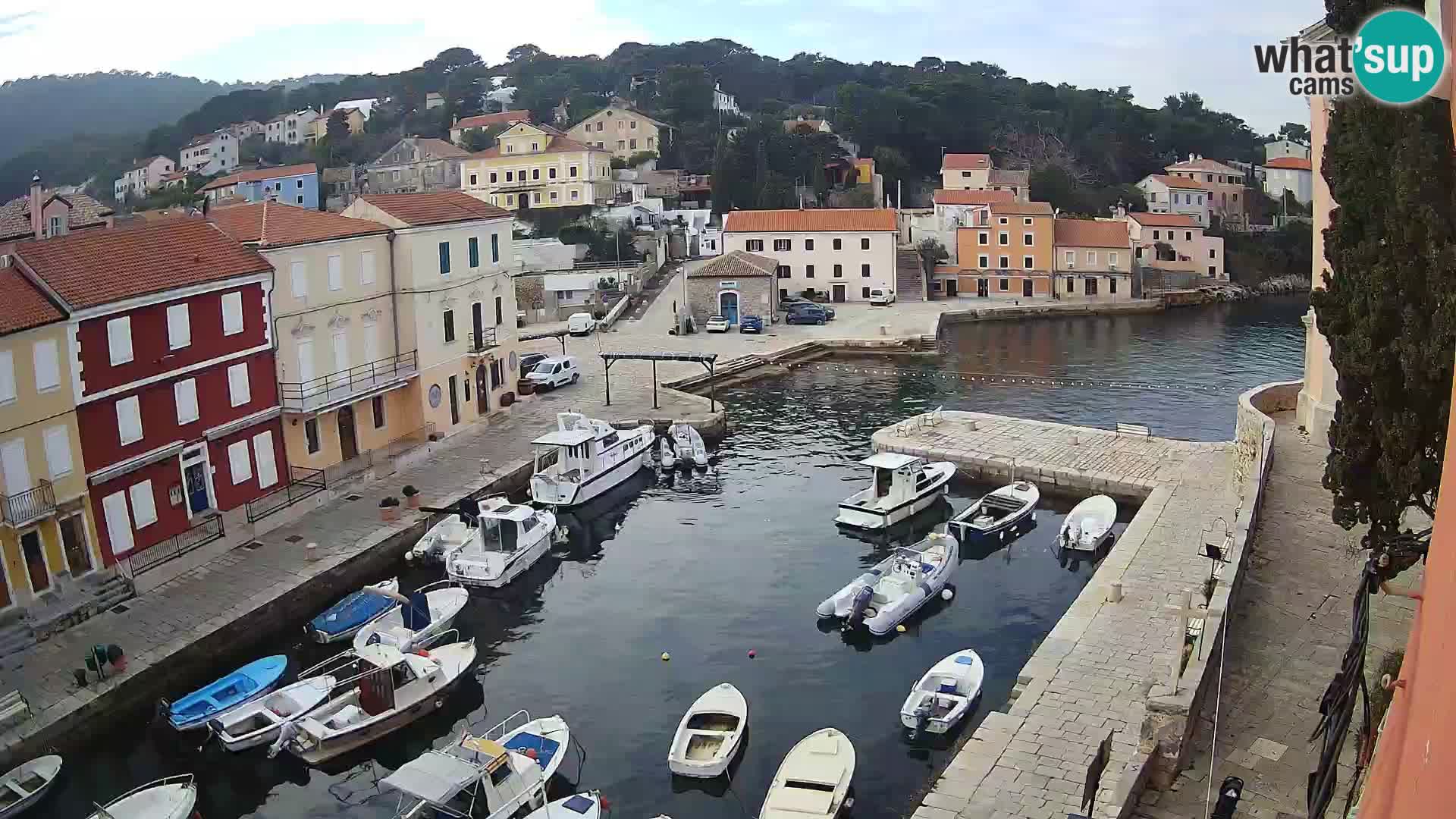Veli Lošinj camera en vivo – plaza