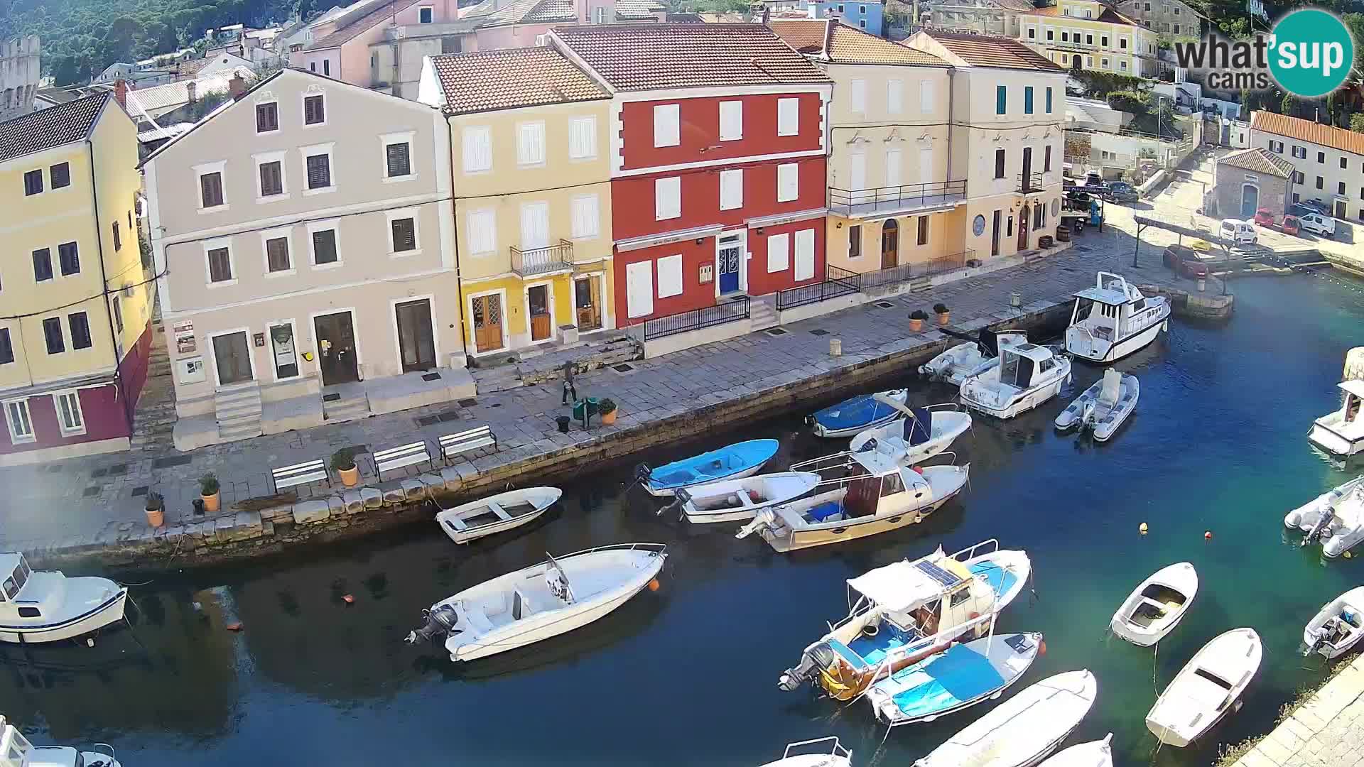 Veli Lošinj web kamera – trgič