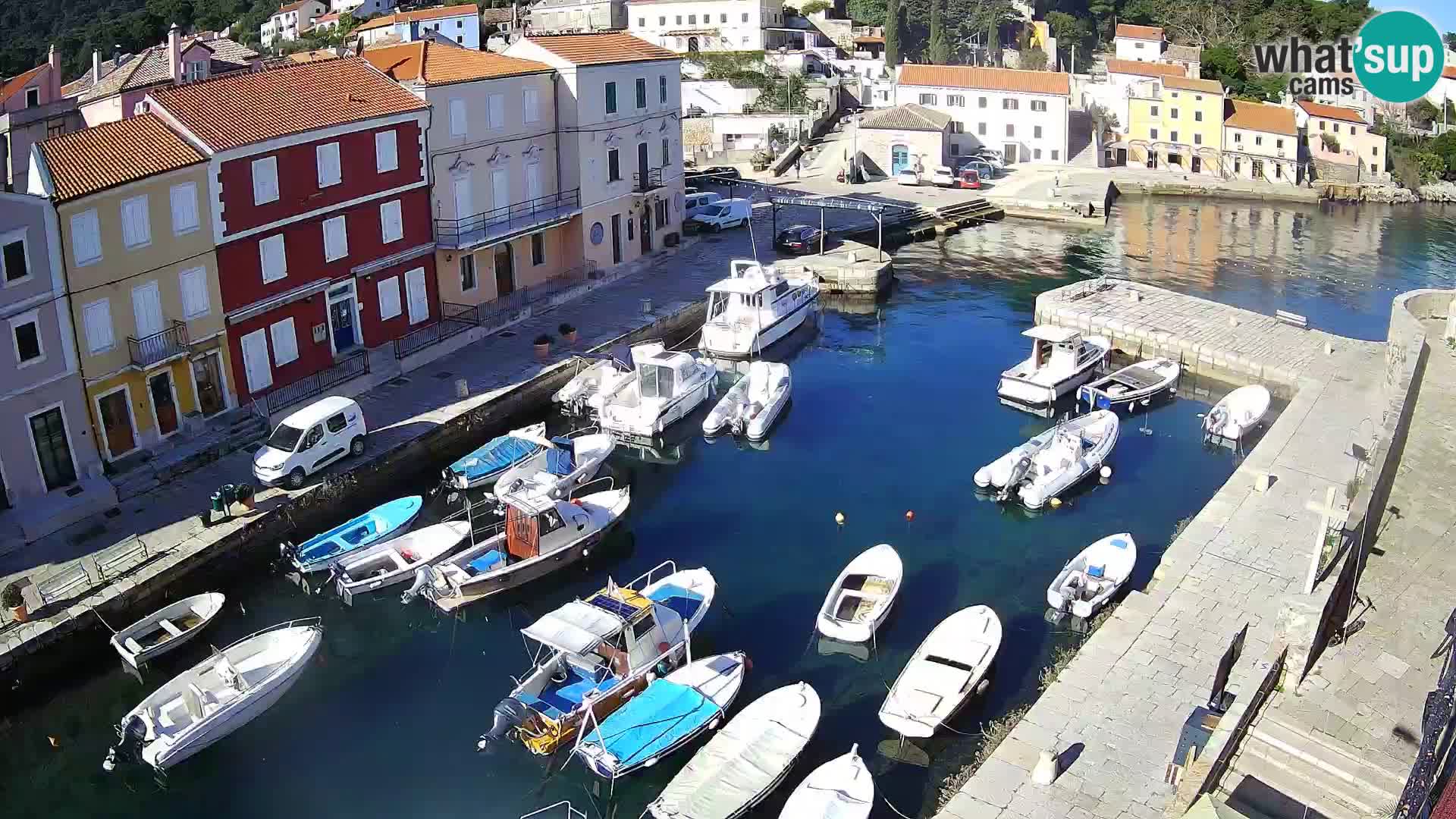 Veli Lošinj camera en vivo – plaza