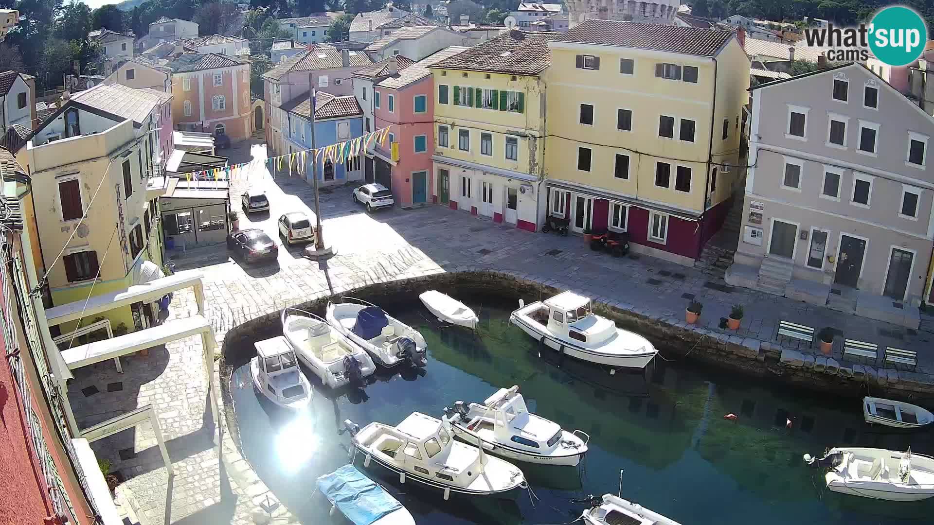 Veli Lošinj camera en vivo – plaza
