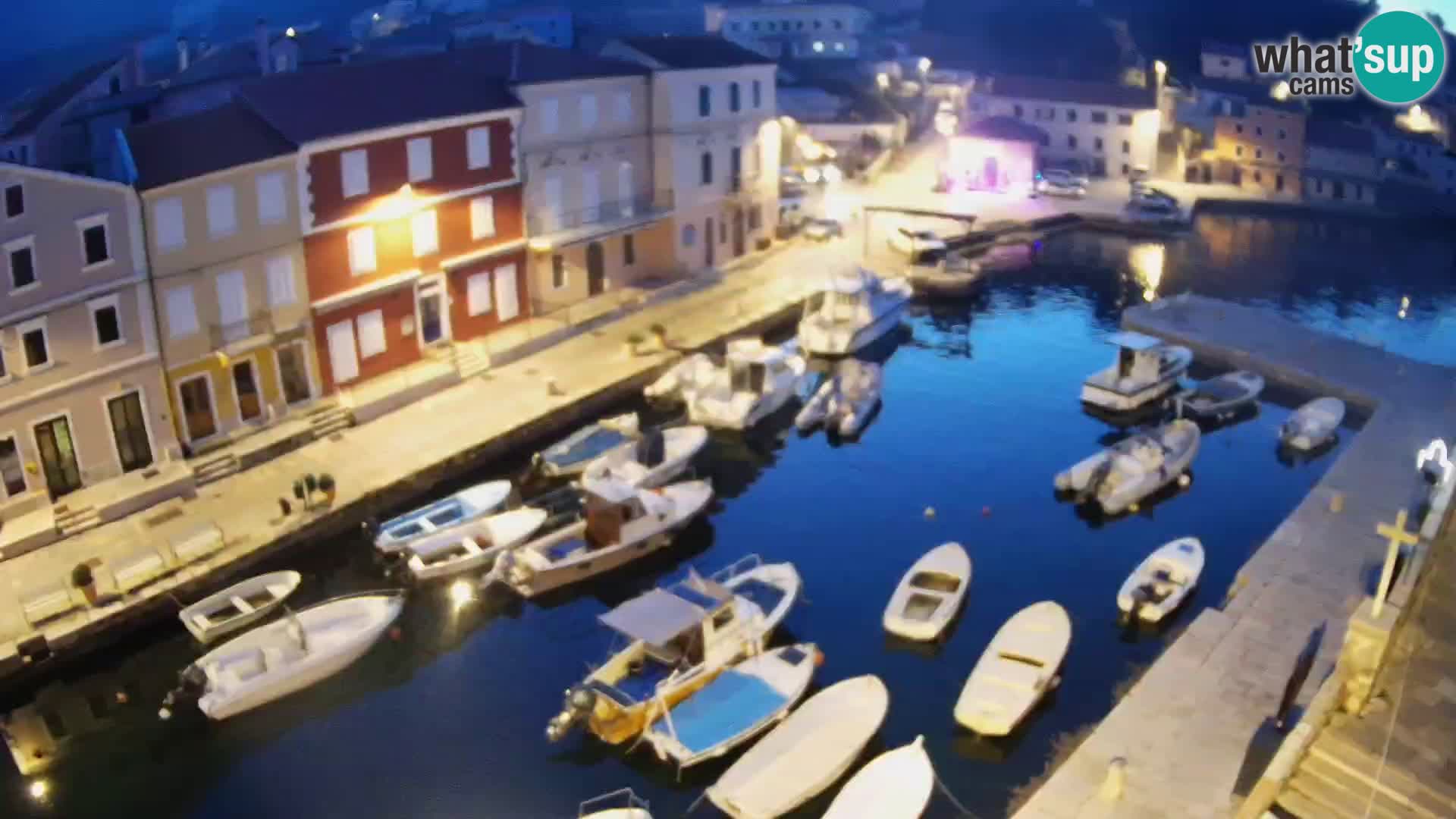 Veli Lošinj camera en vivo – plaza