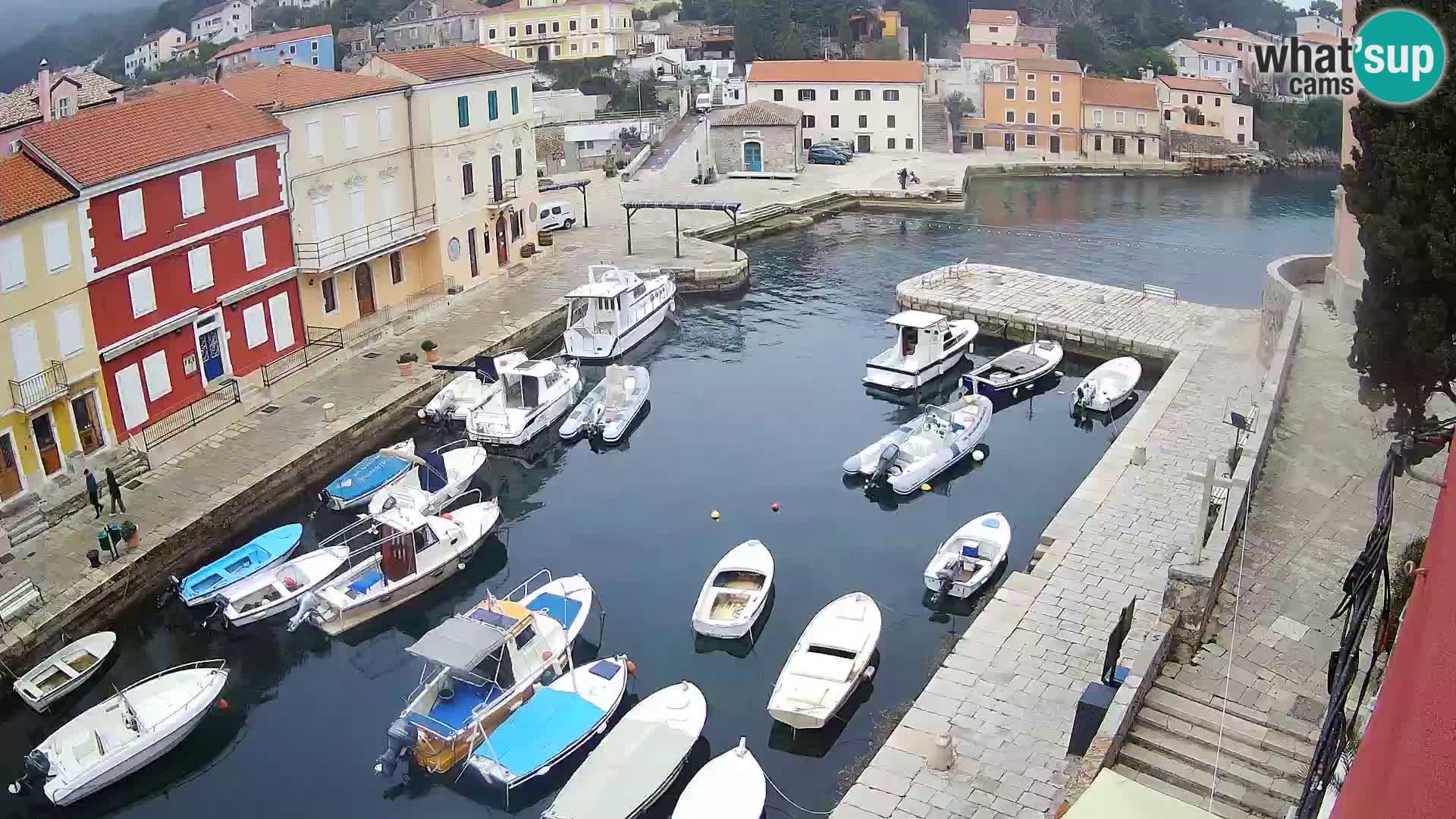 Veli Lošinj web kamera – trgič