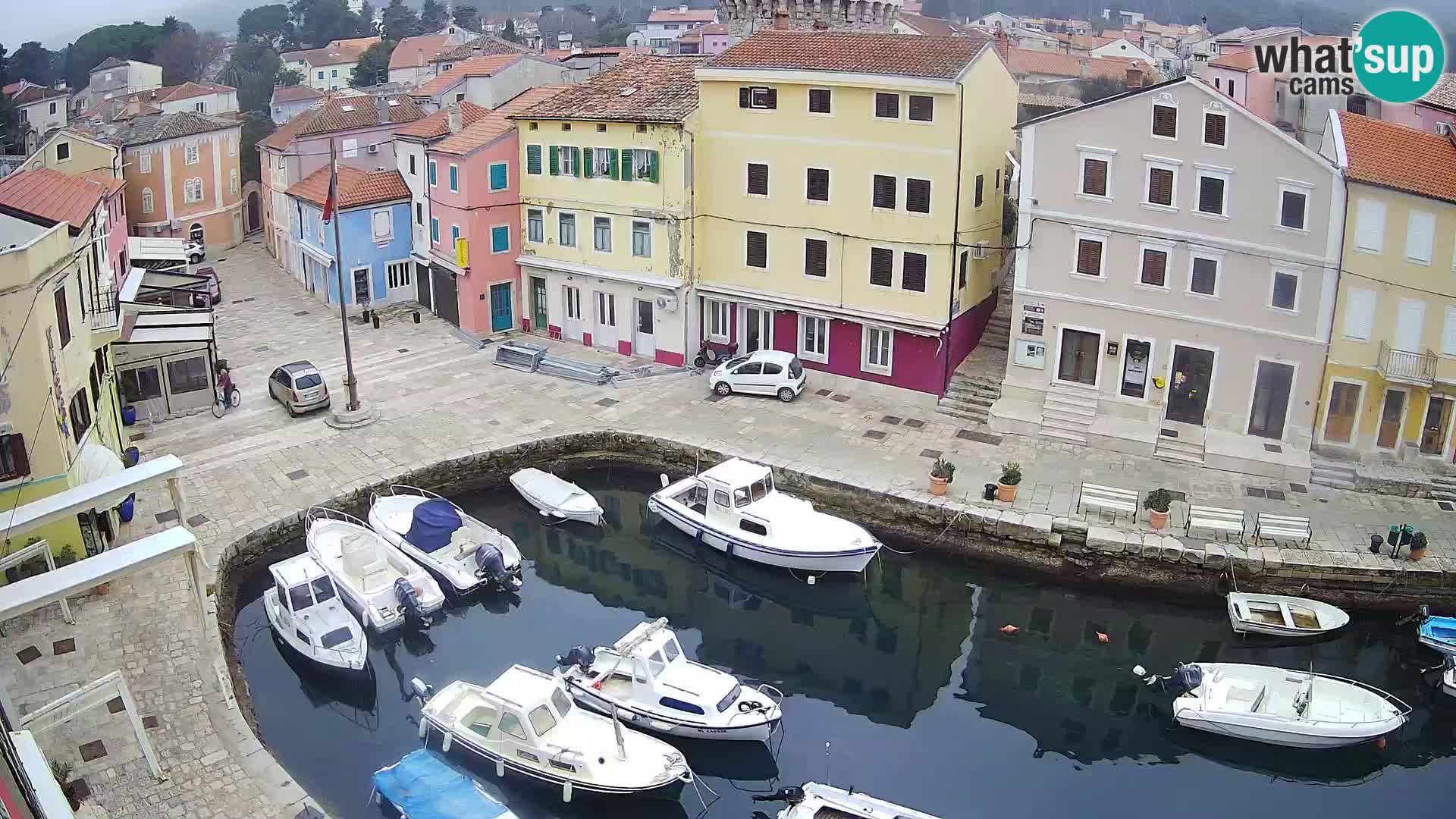 Veli Lošinj camera en vivo – plaza