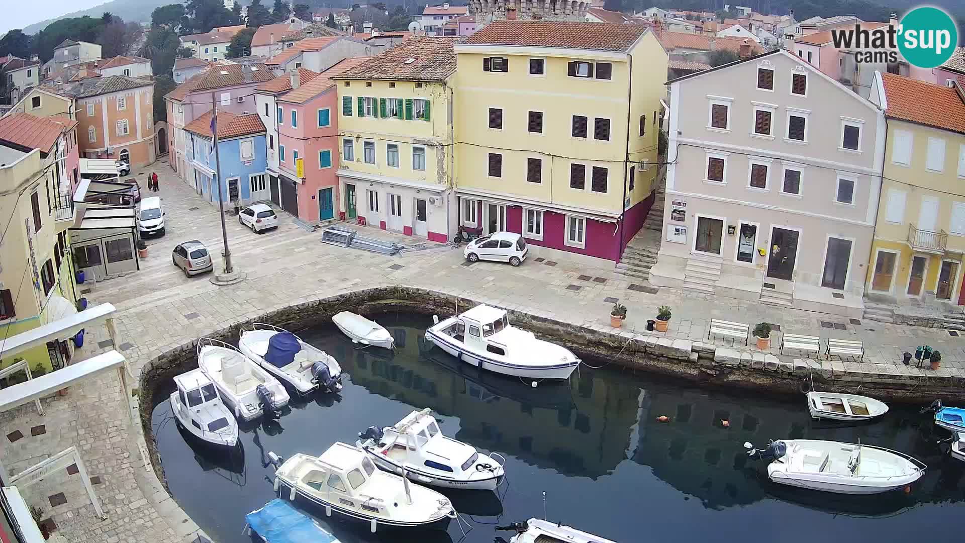 Veli Lošinj web kamera – trgič