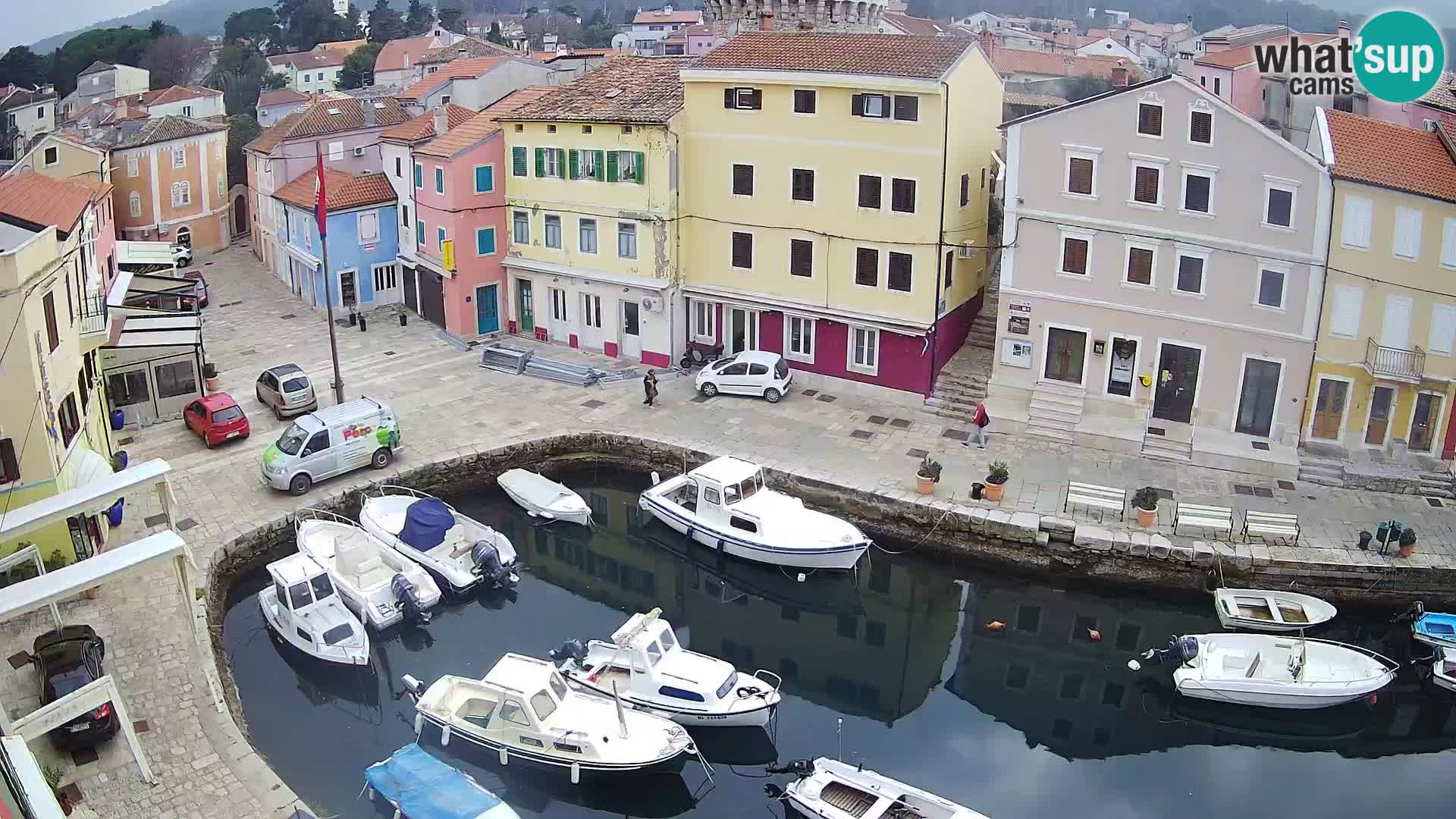 Veli Lošinj web kamera – trgič