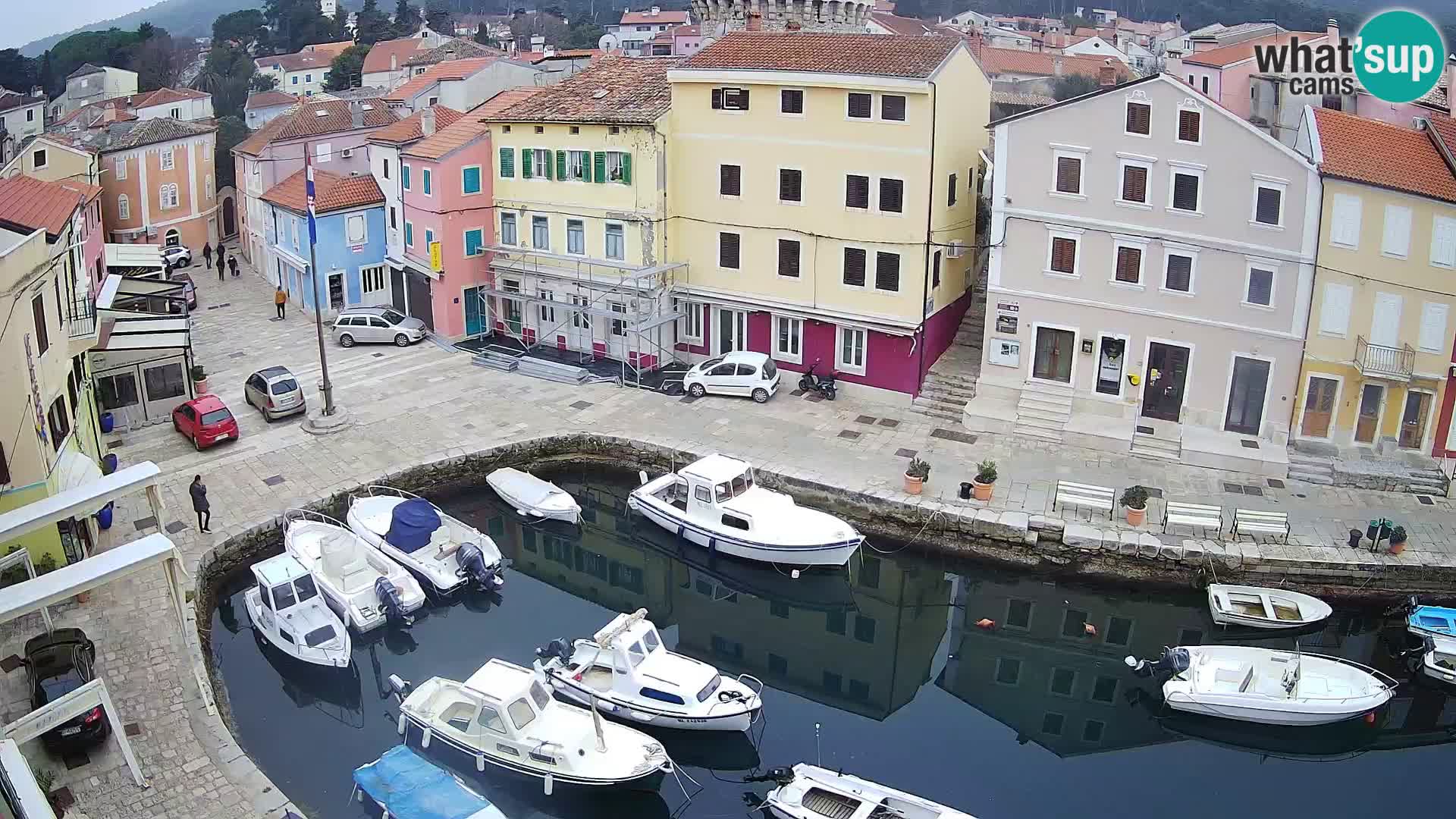 Veli Lošinj web kamera – trgič