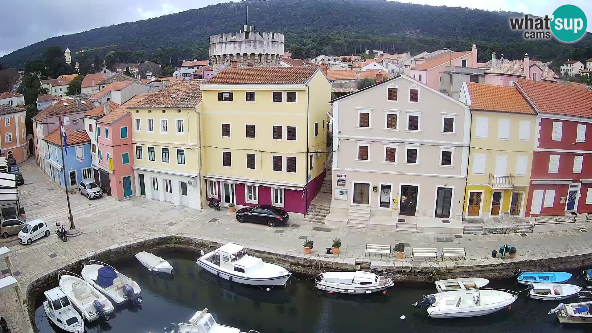 Veli Lošinj camera en vivo – plaza