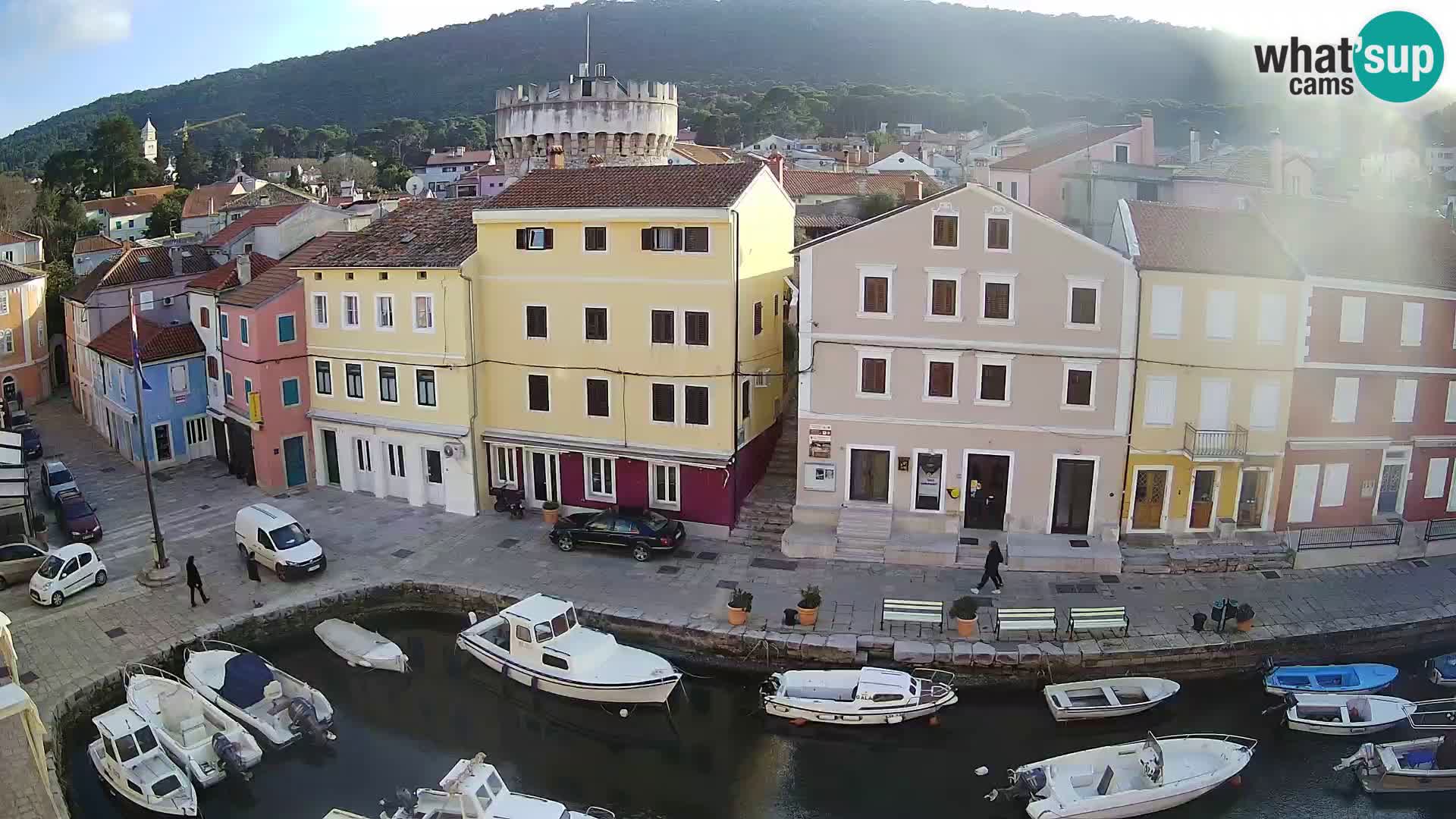 Veli Lošinj camera en vivo – plaza