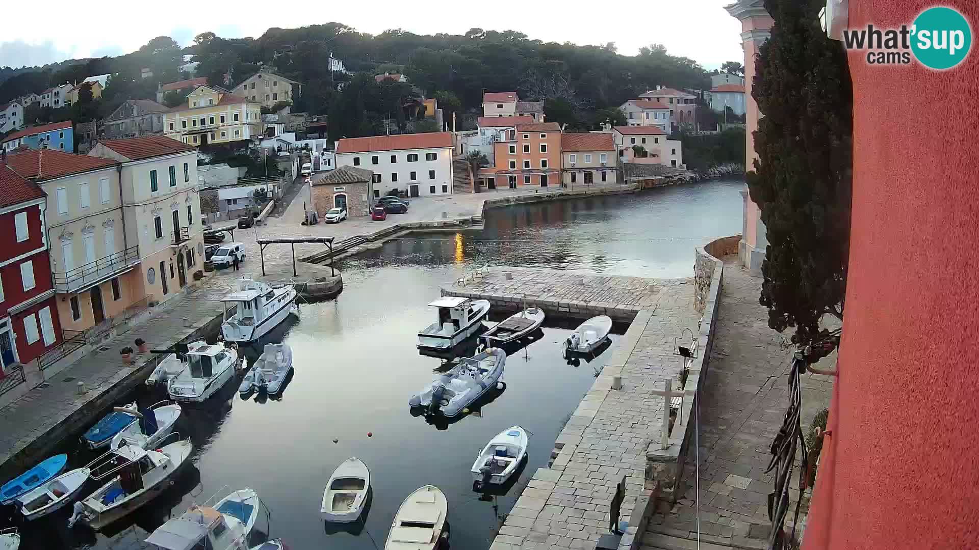 Veli Lošinj camera en vivo – plaza