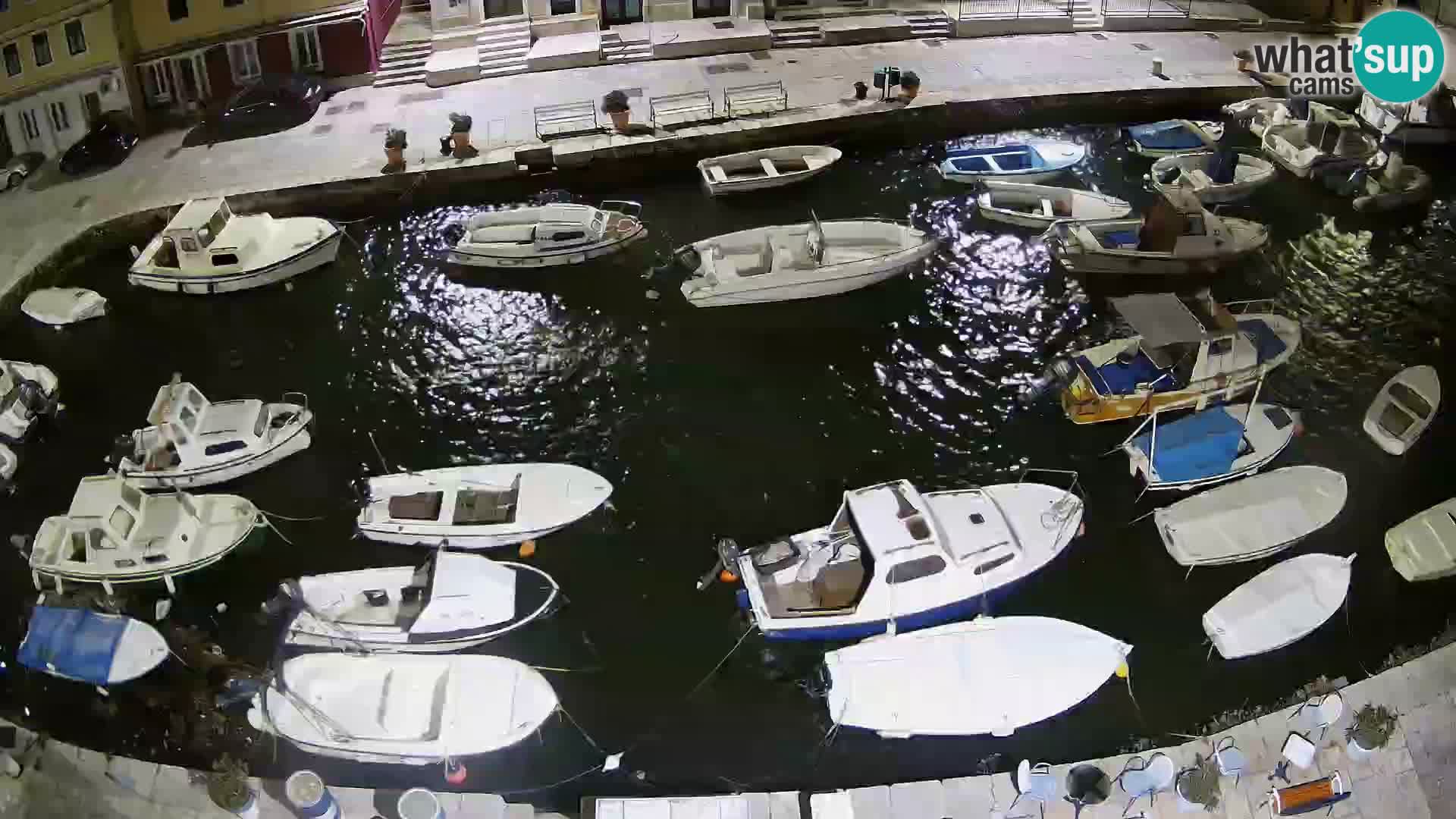 Veli Lošinj web kamera – trgič