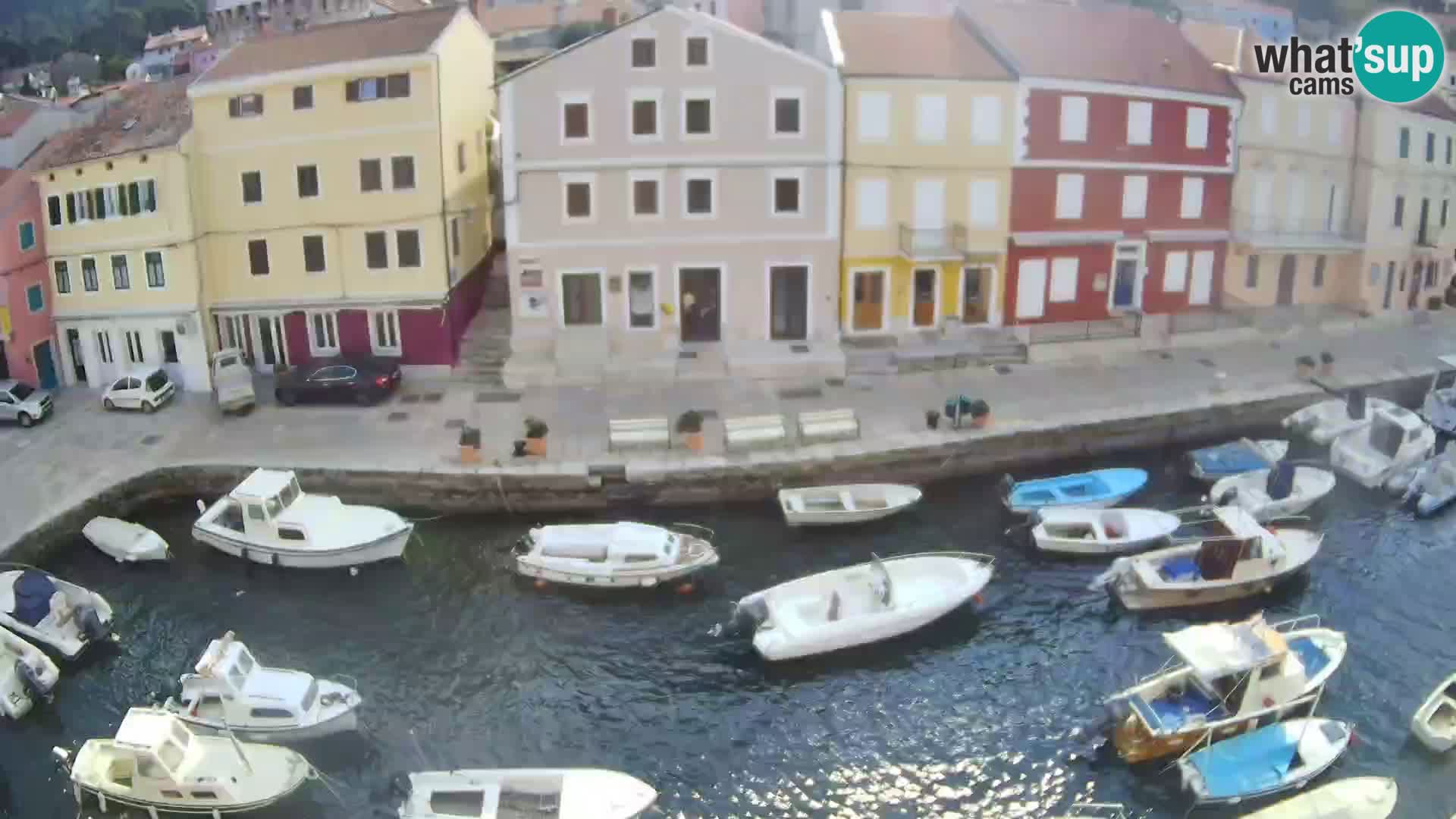 Veli Lošinj camera en vivo – plaza