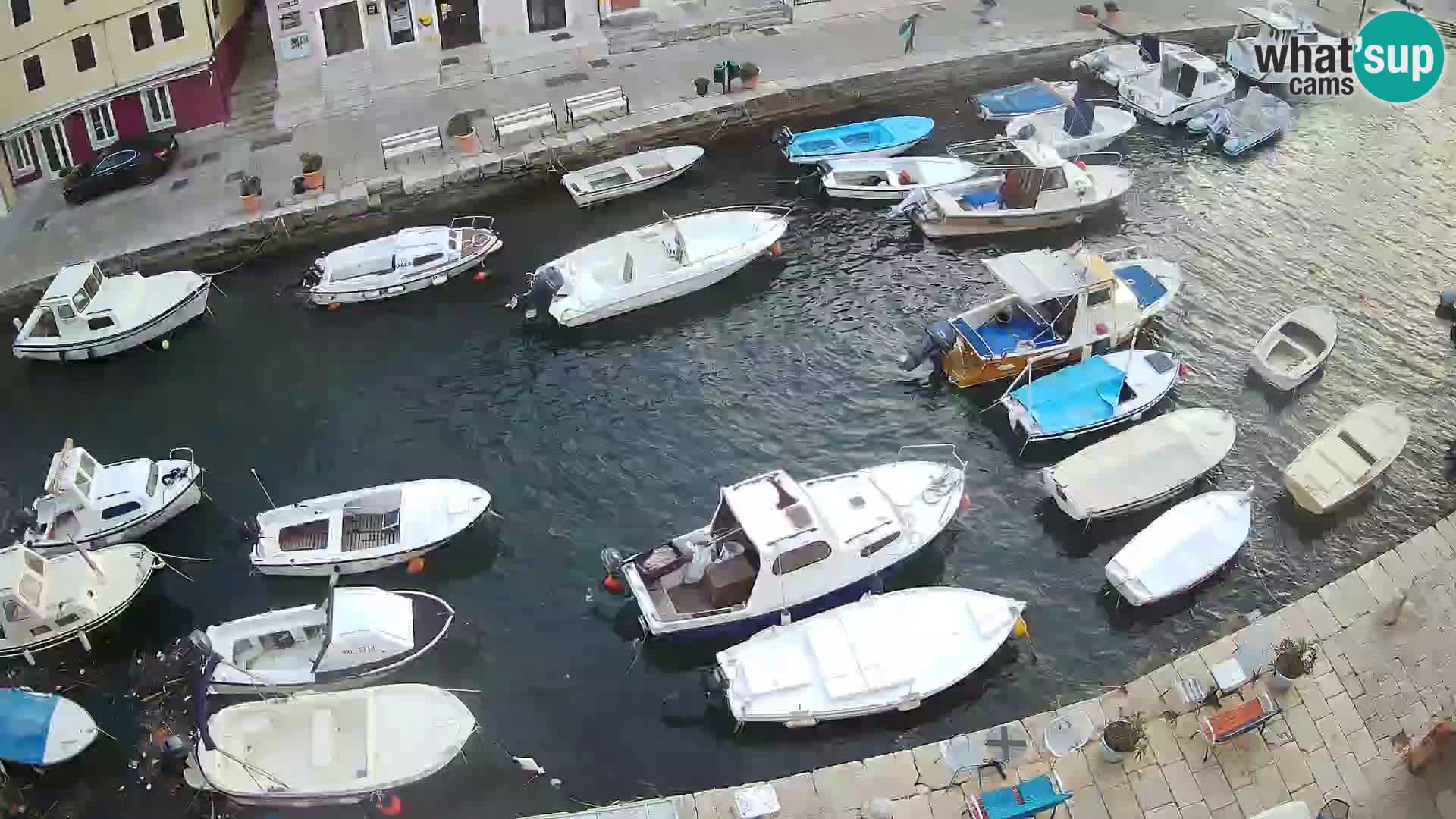 Veli Lošinj spletna kamera – trg