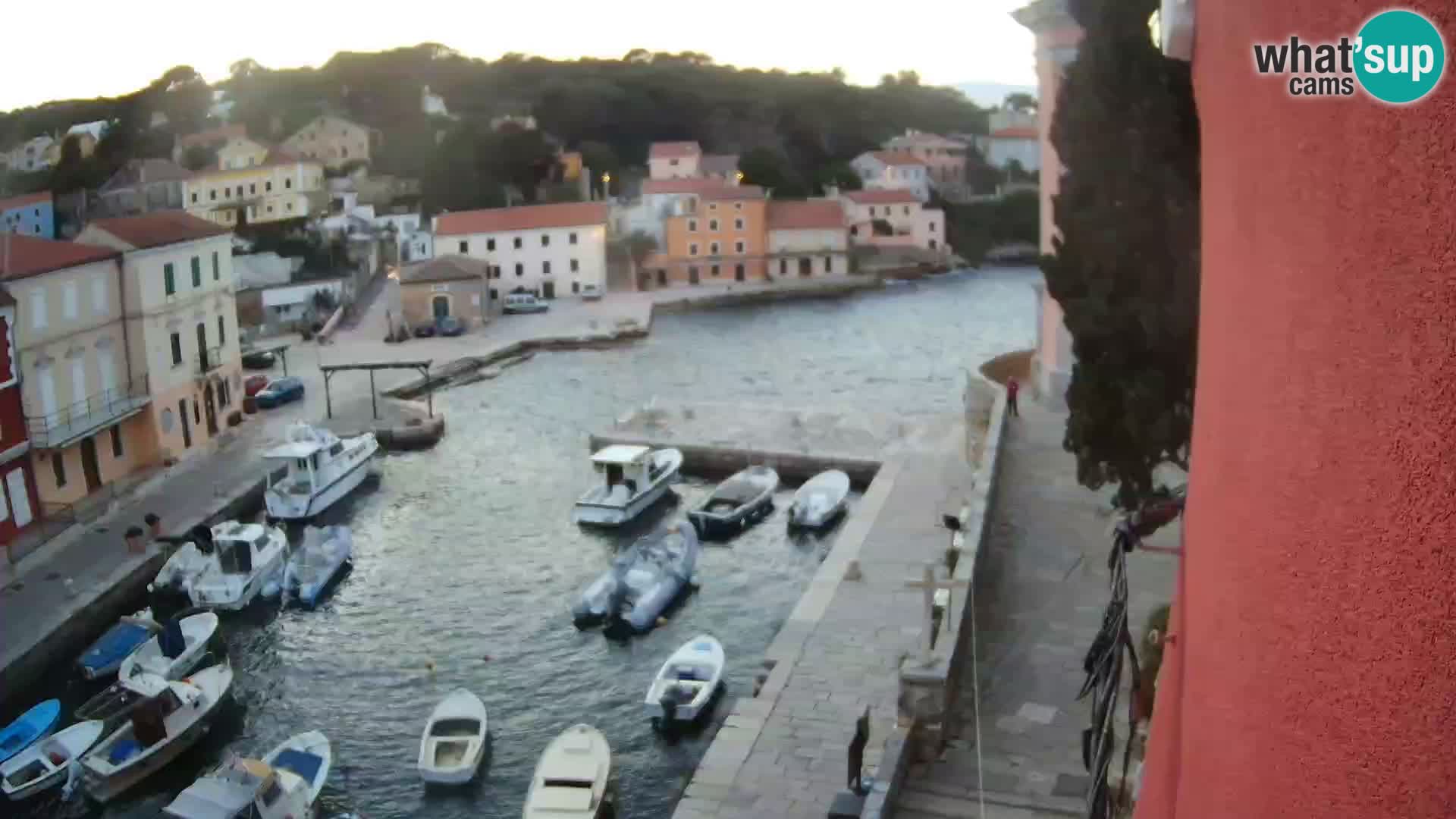 Veli Lošinj camera en vivo – plaza