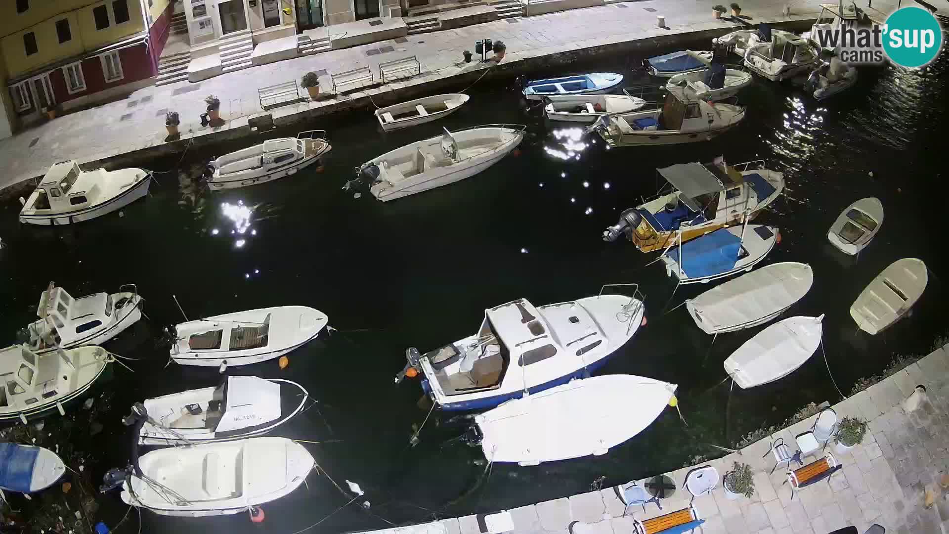 Veli Lošinj camera en vivo – plaza