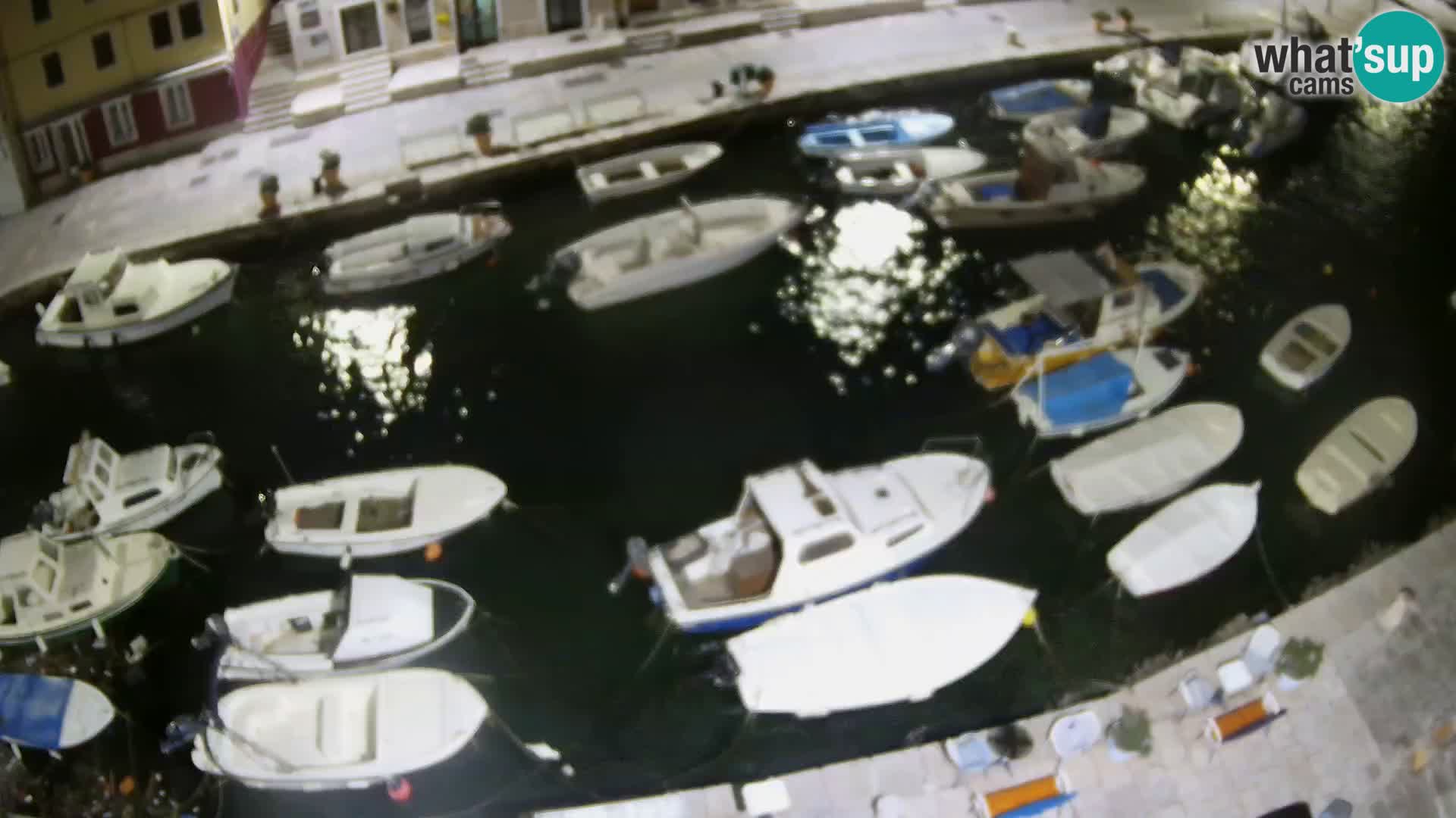 Veli Lošinj web kamera – trgič