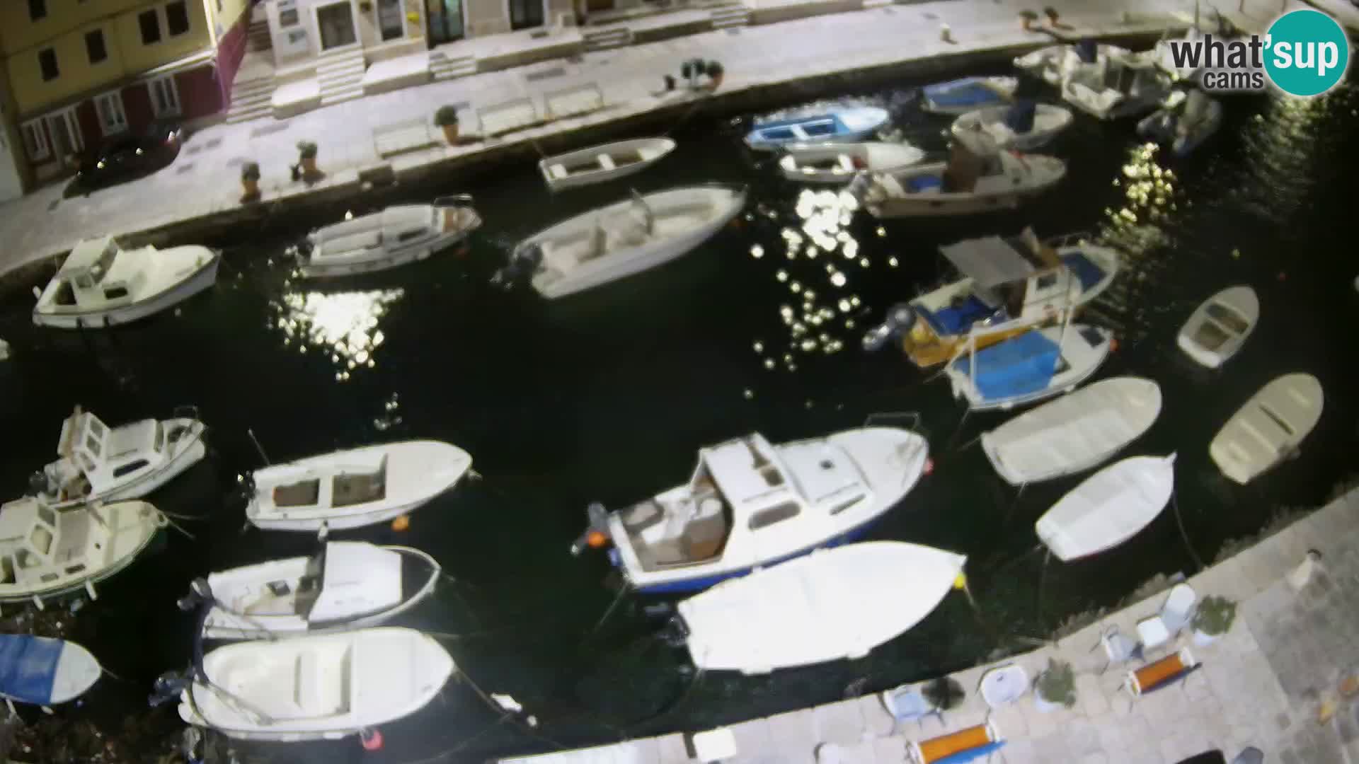 Veli Lošinj web kamera – trgič