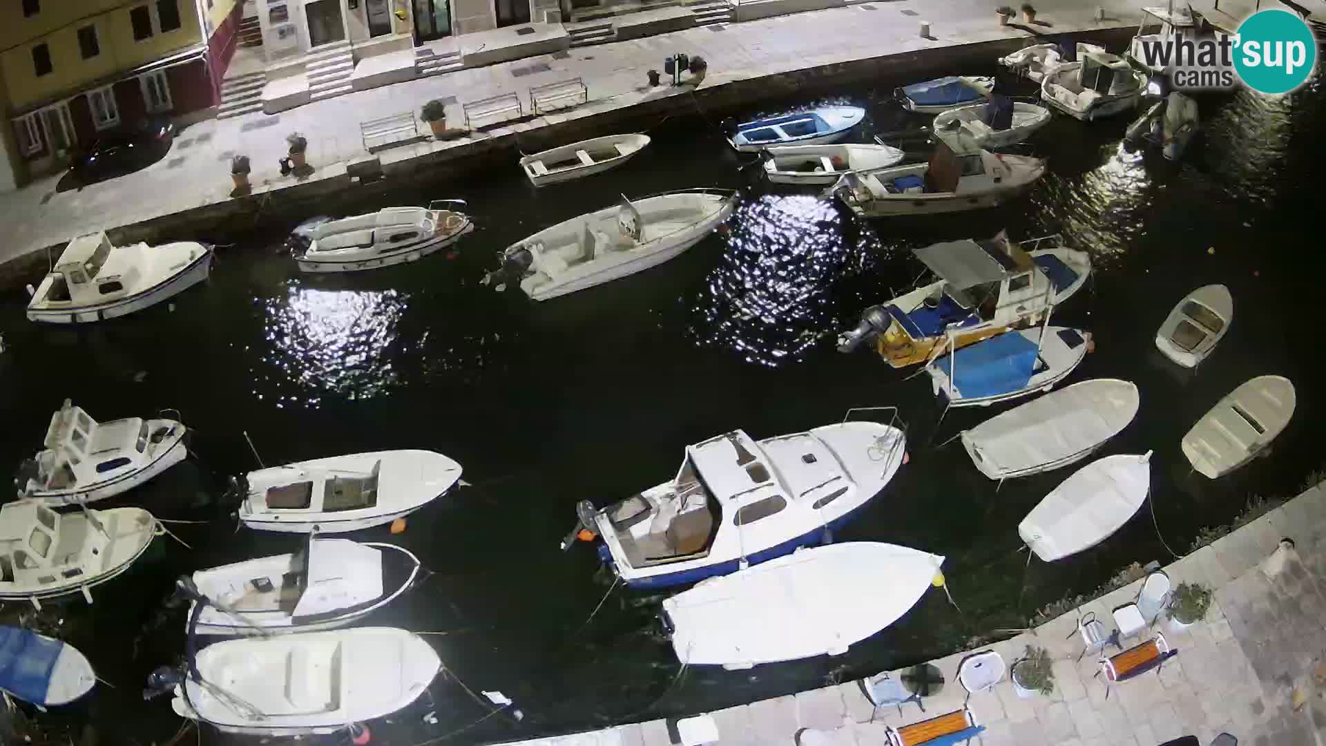 Veli Lošinj camera en vivo – plaza