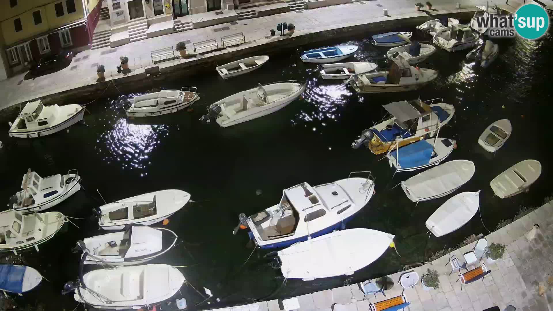Veli Lošinj camera en vivo – plaza