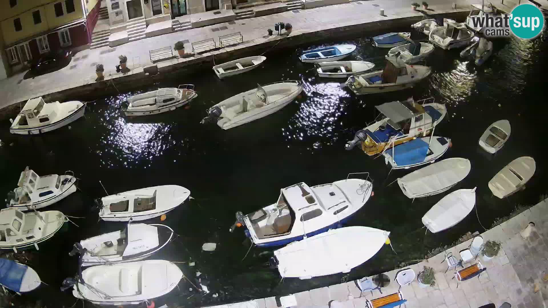Veli Lošinj camera en vivo – plaza