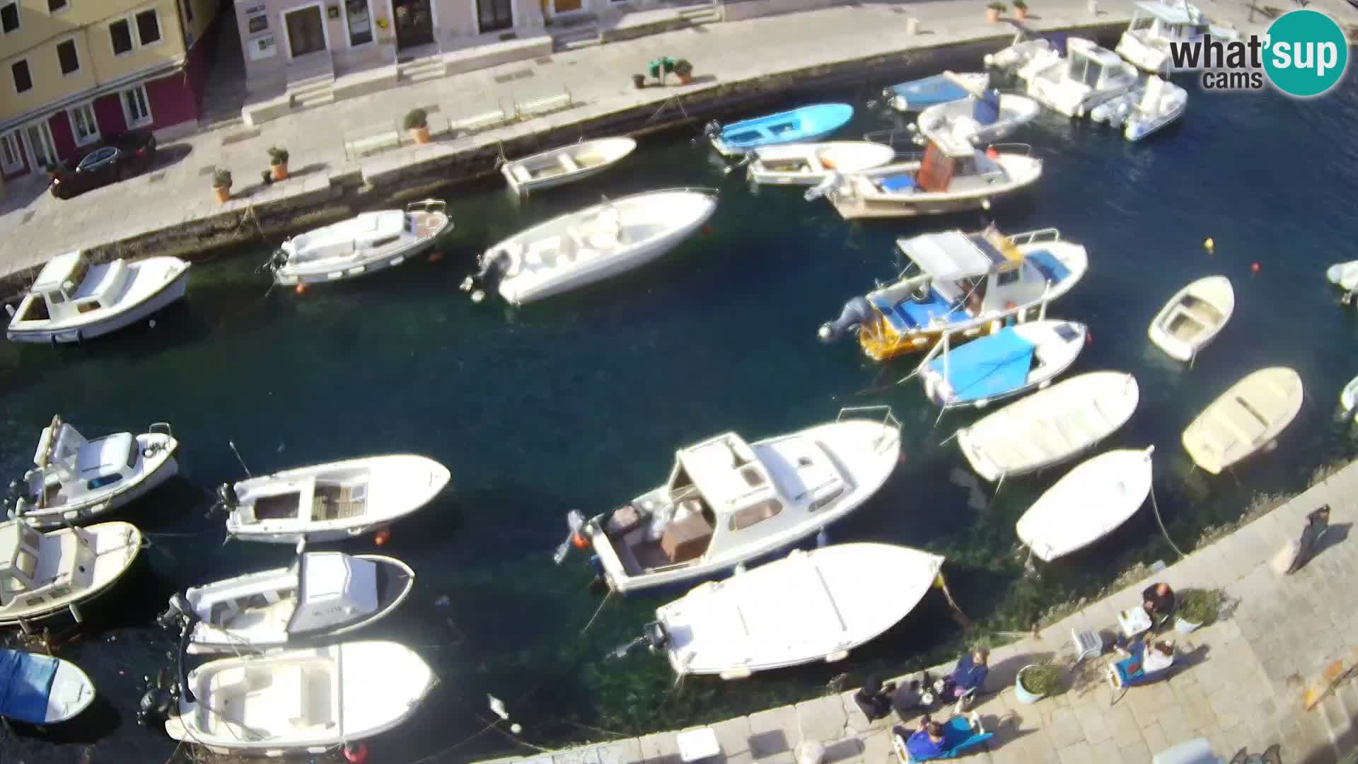 Veli Lošinj web kamera – trgič