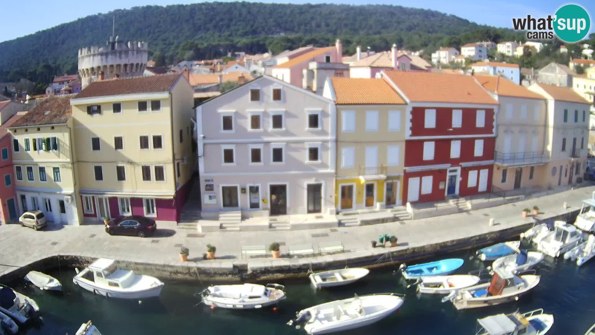 Veli Lošinj web kamera – trgič