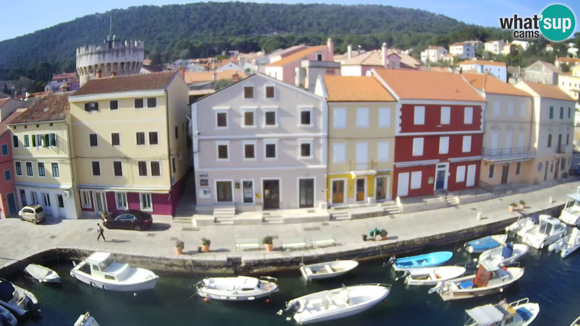 Veli Lošinj web kamera – trgič